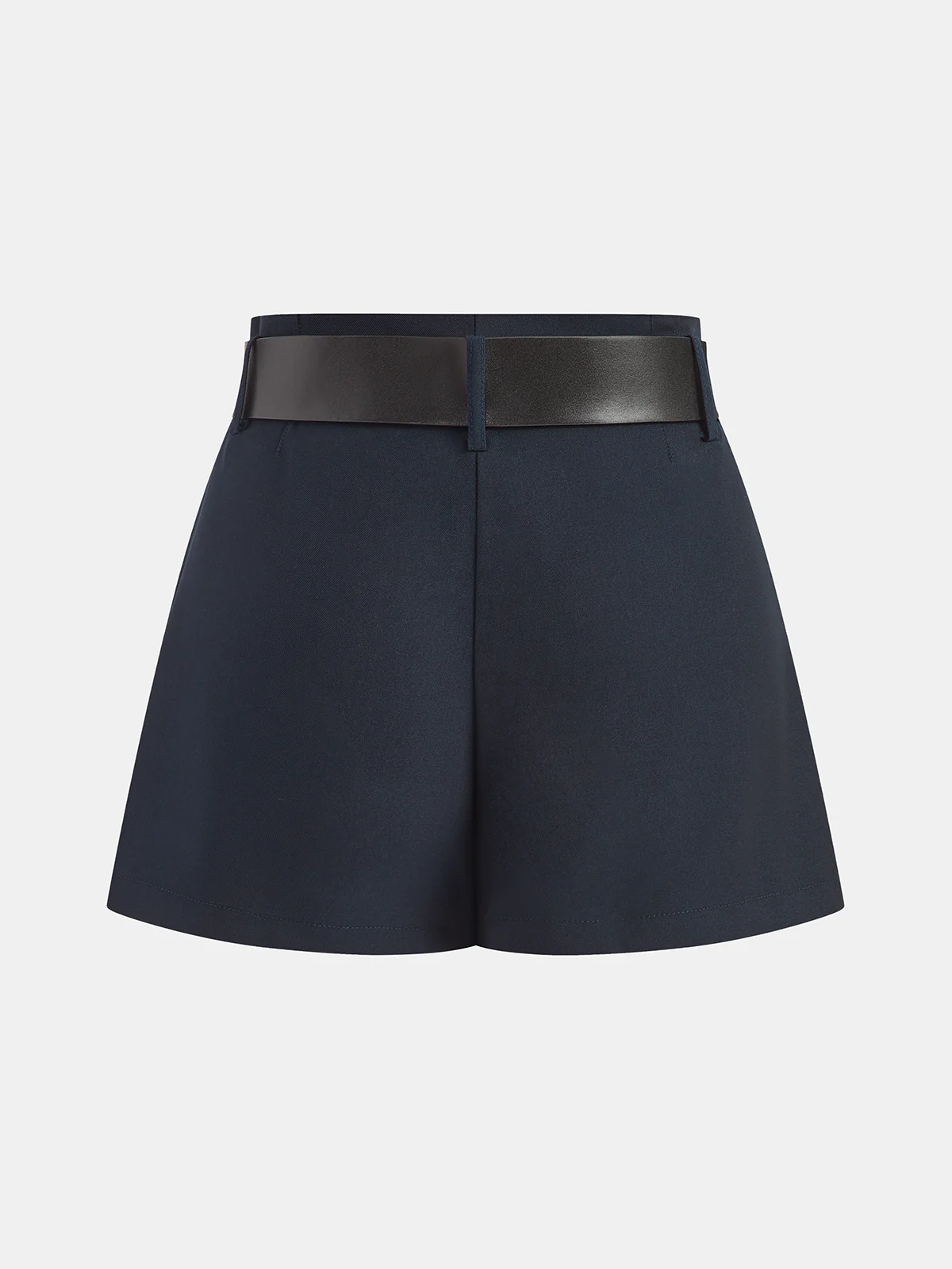 Belted High Waist Shorts - Wholesalesil