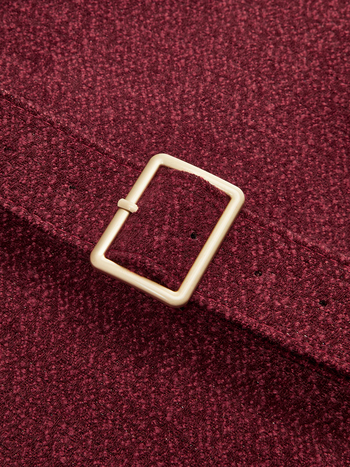 Belted Asymmetric Cap Sleeve V-Neck Vest - Wholesalesil