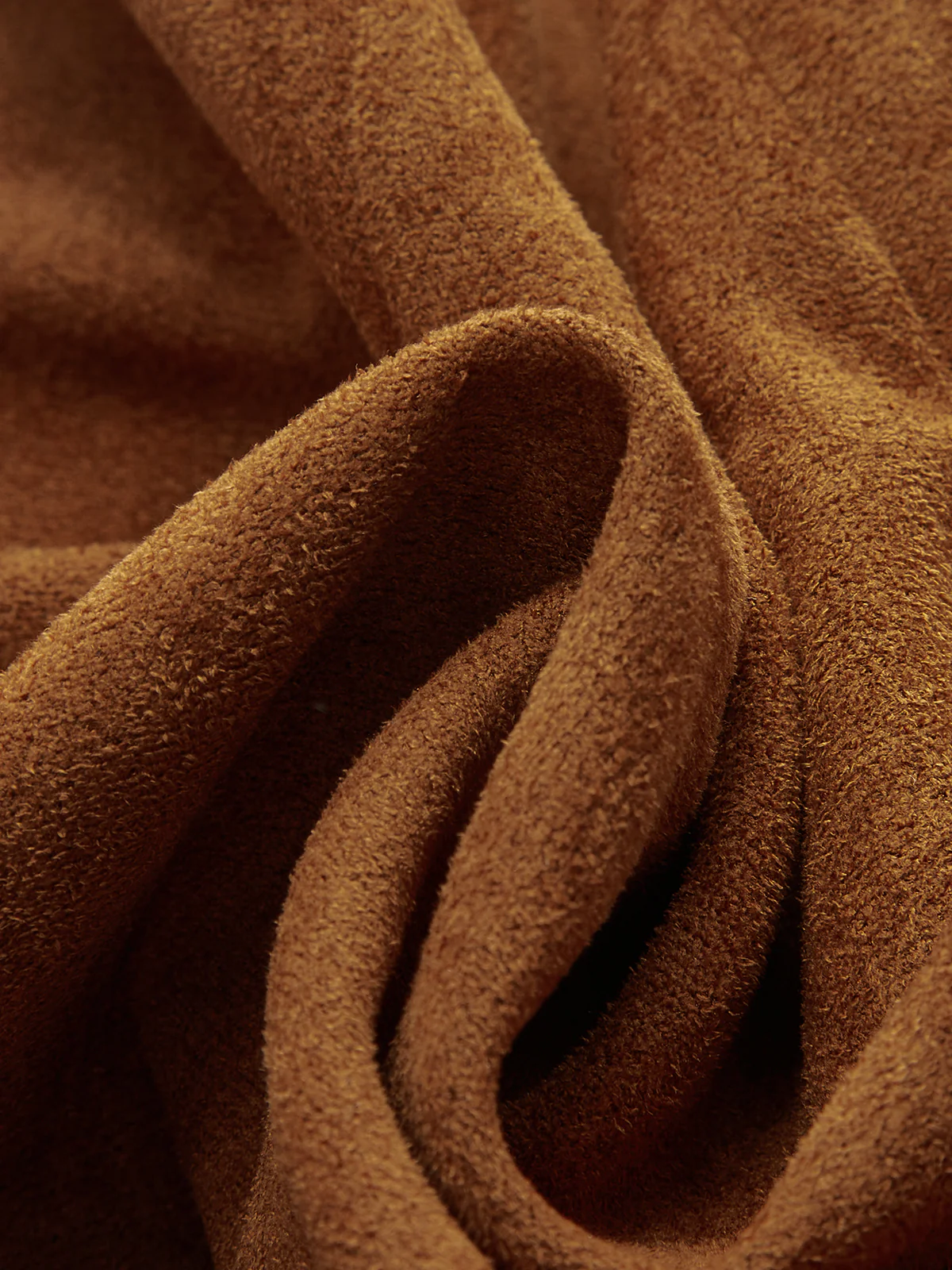 Embellished Button Suede Effect High-Waisted Shorts - Wholesalesil