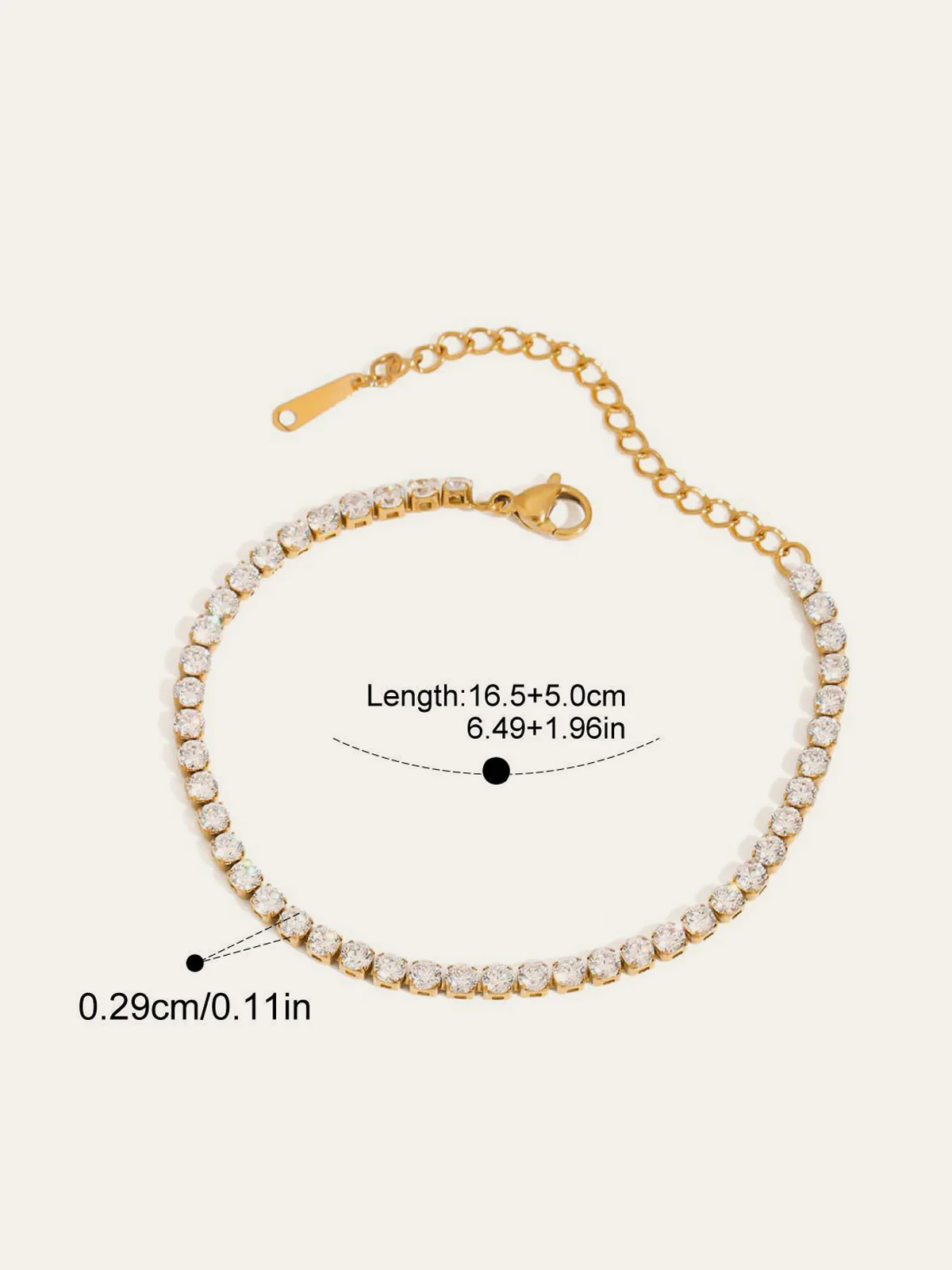 Multi-Style Crystal Embellishments Bracelet - Wholesalesil