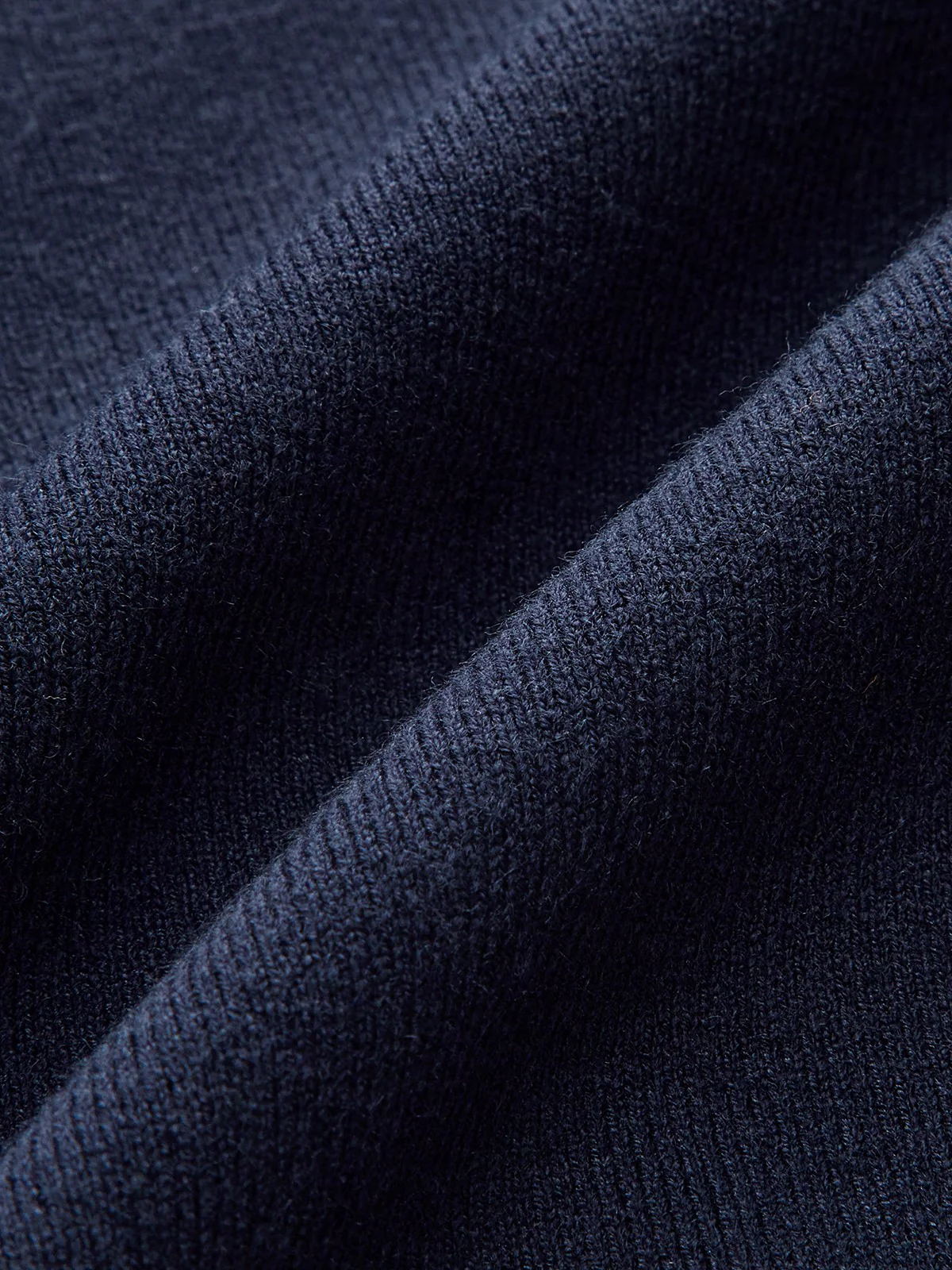 Denim Collar V-Neck Sweater - Wholesalesil