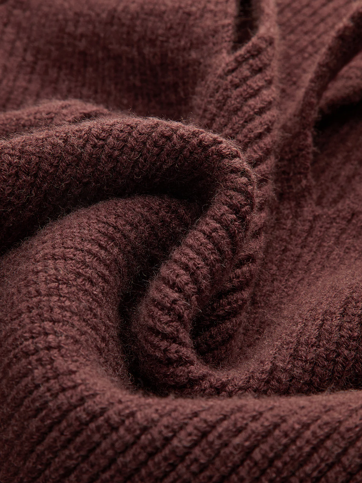 Cut-Out Mock Neck Knitted Sweater - Wholesalesil