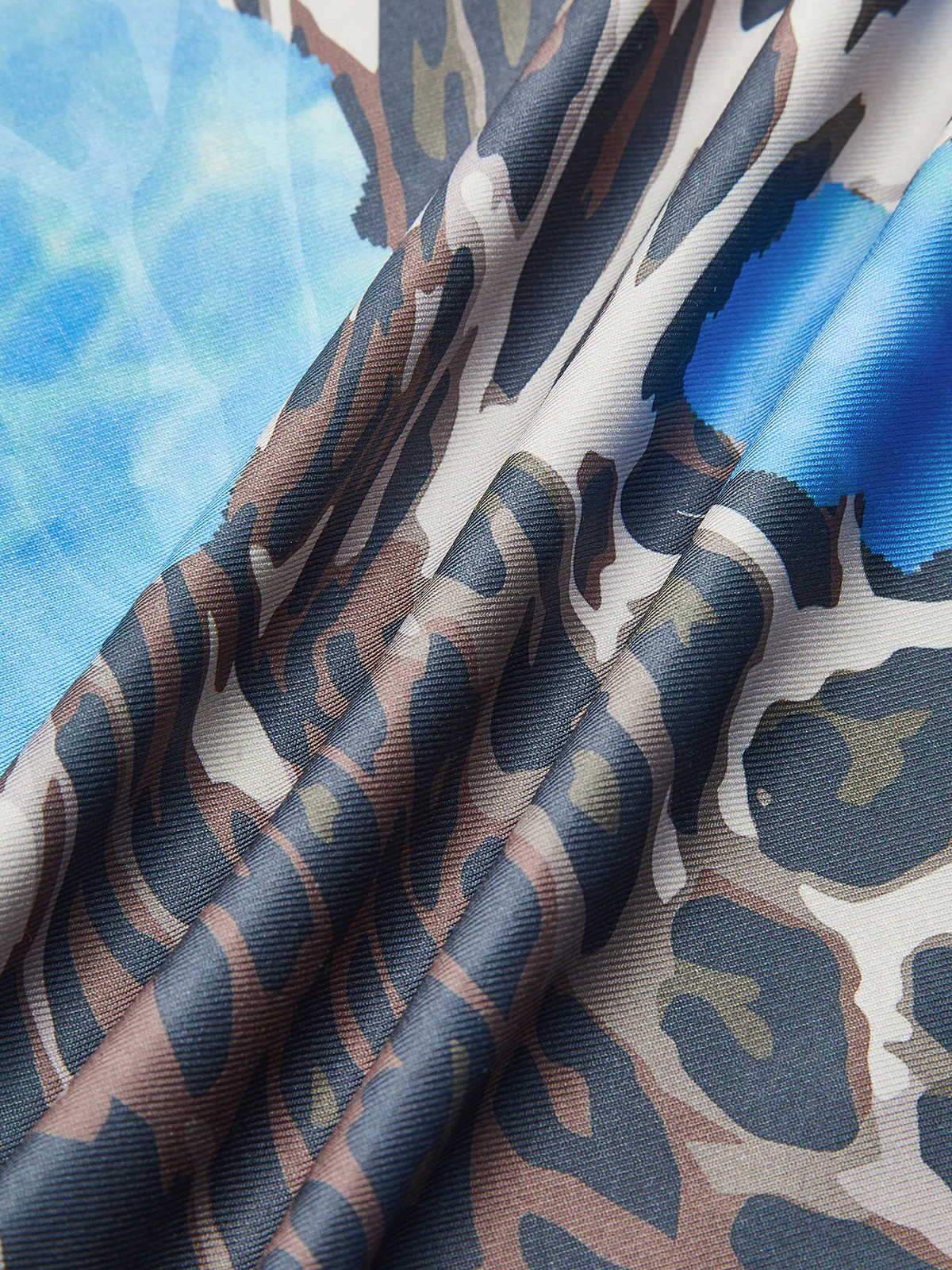 Leopard Print Maxi Dress - Wholesalesil