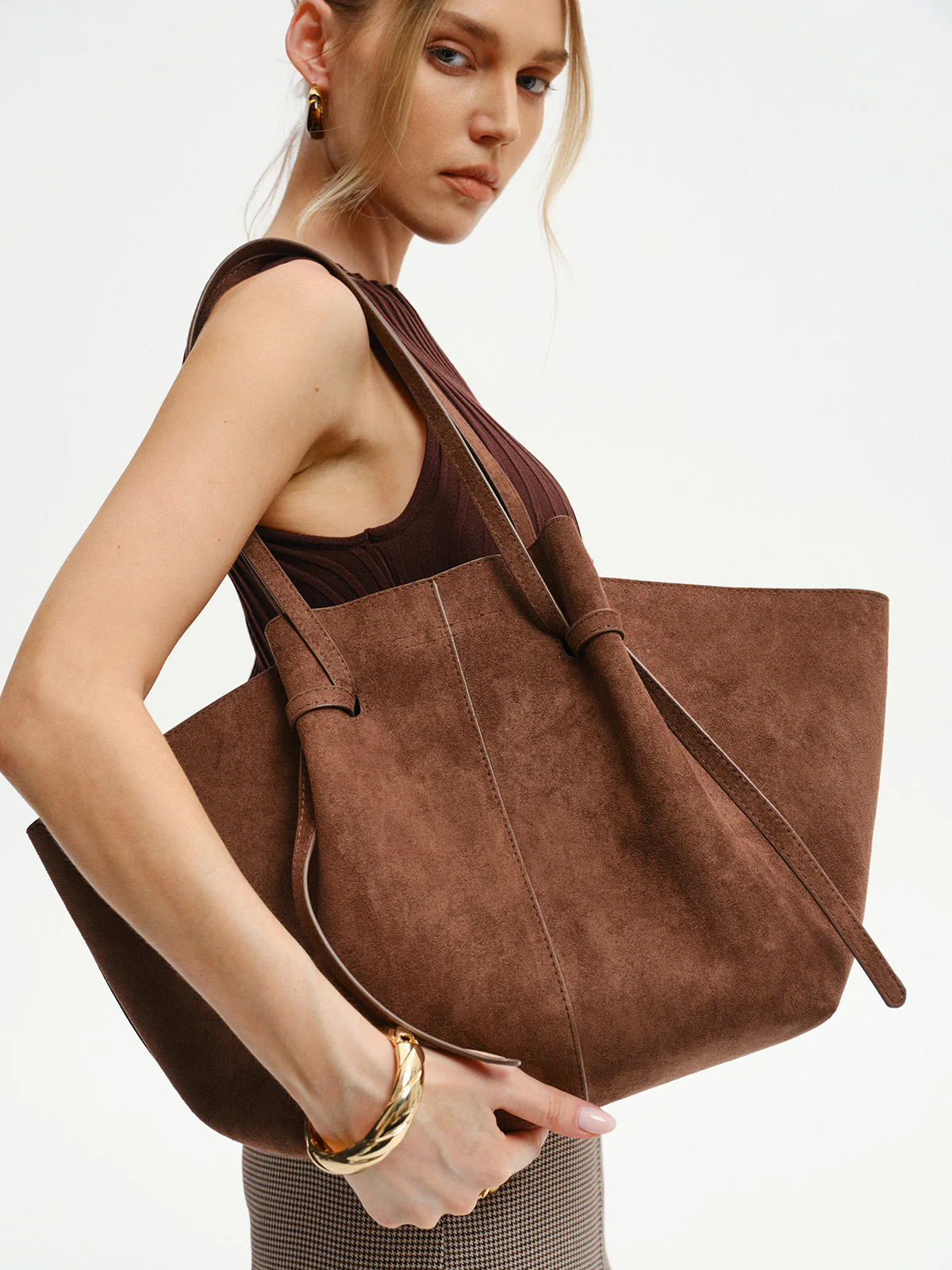 PU Large-Capacity Tote Bag - Wholesalesil