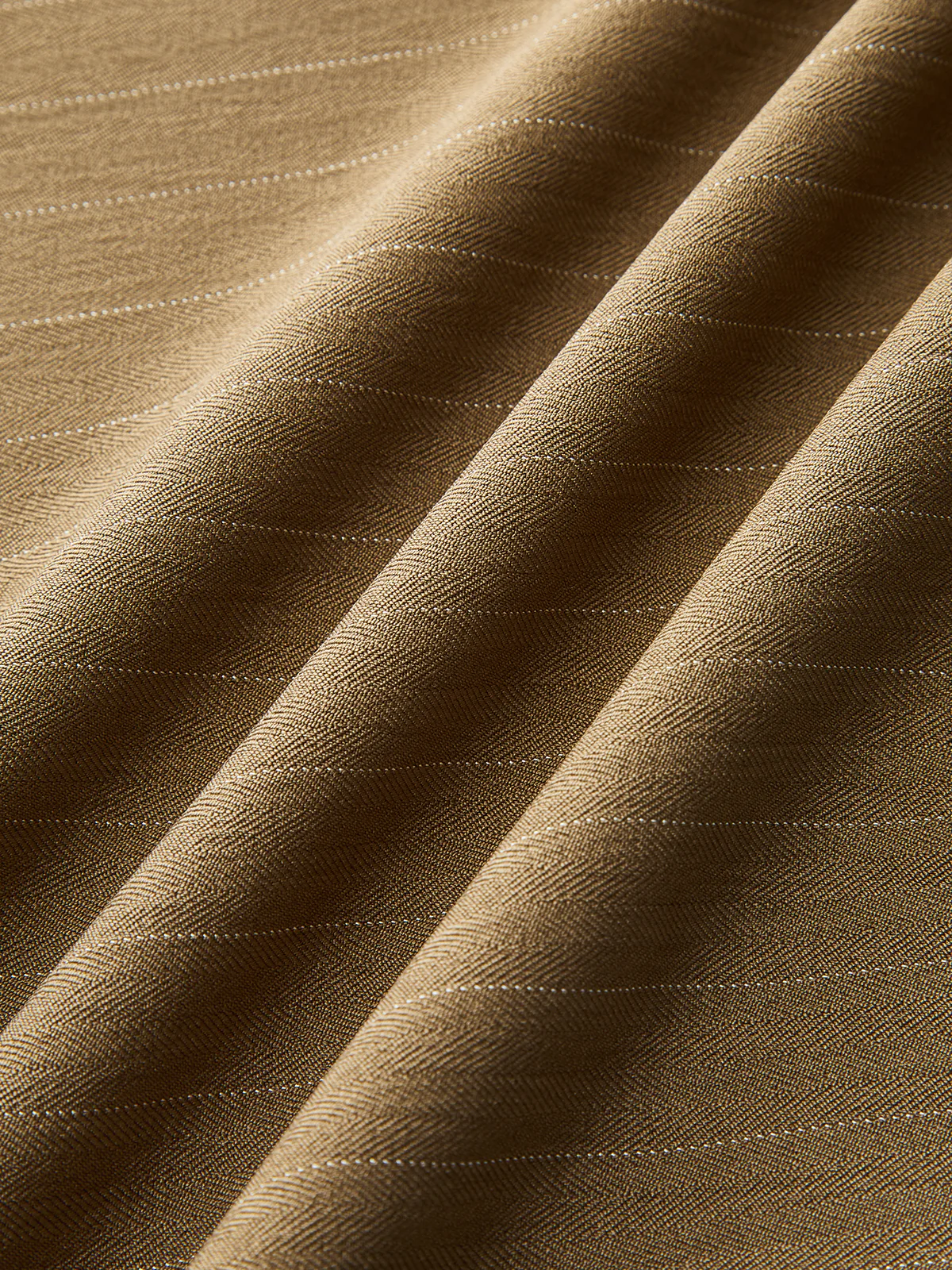 Pleated Pinstriped Wide-Leg Pants - Wholesalesil