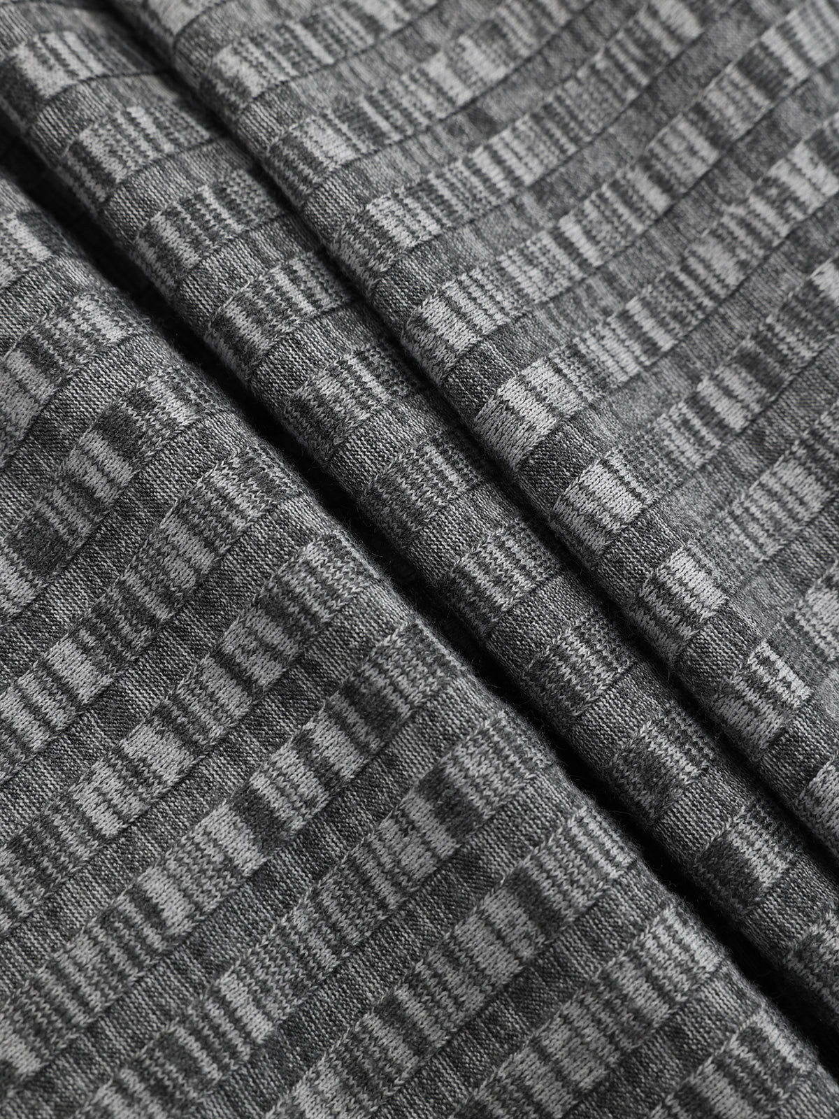 Mock Neck Twisted Side Slit Midi Dress - Wholesalesil