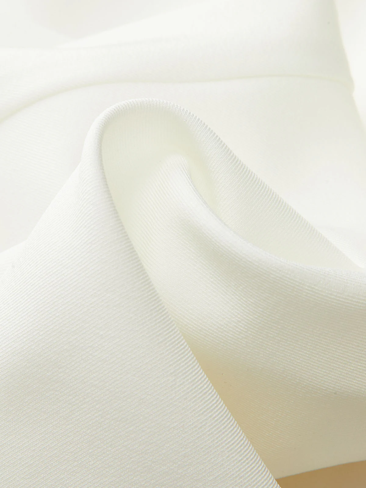 Contrast Bow Asymmetrical Wide-Leg Pants - Wholesalesil