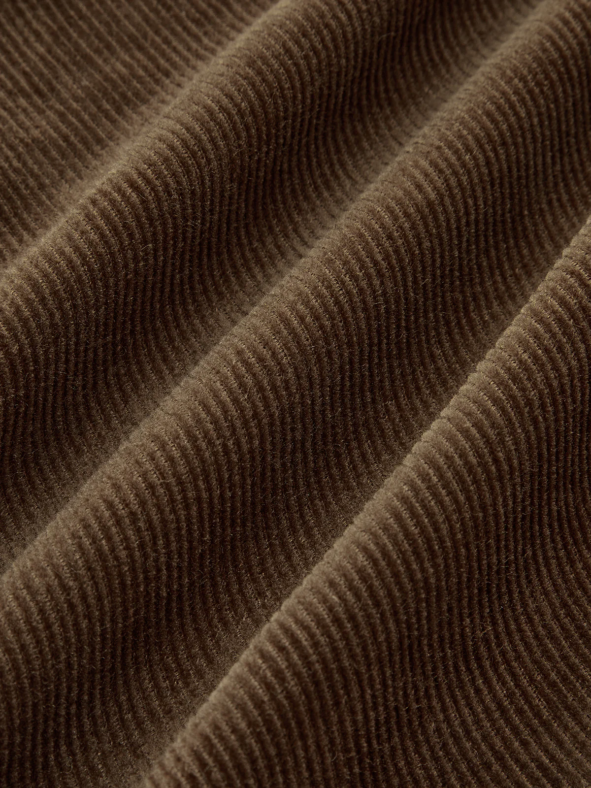 Corduroy Mid-Waist Curved-Leg Pants - Wholesalesil