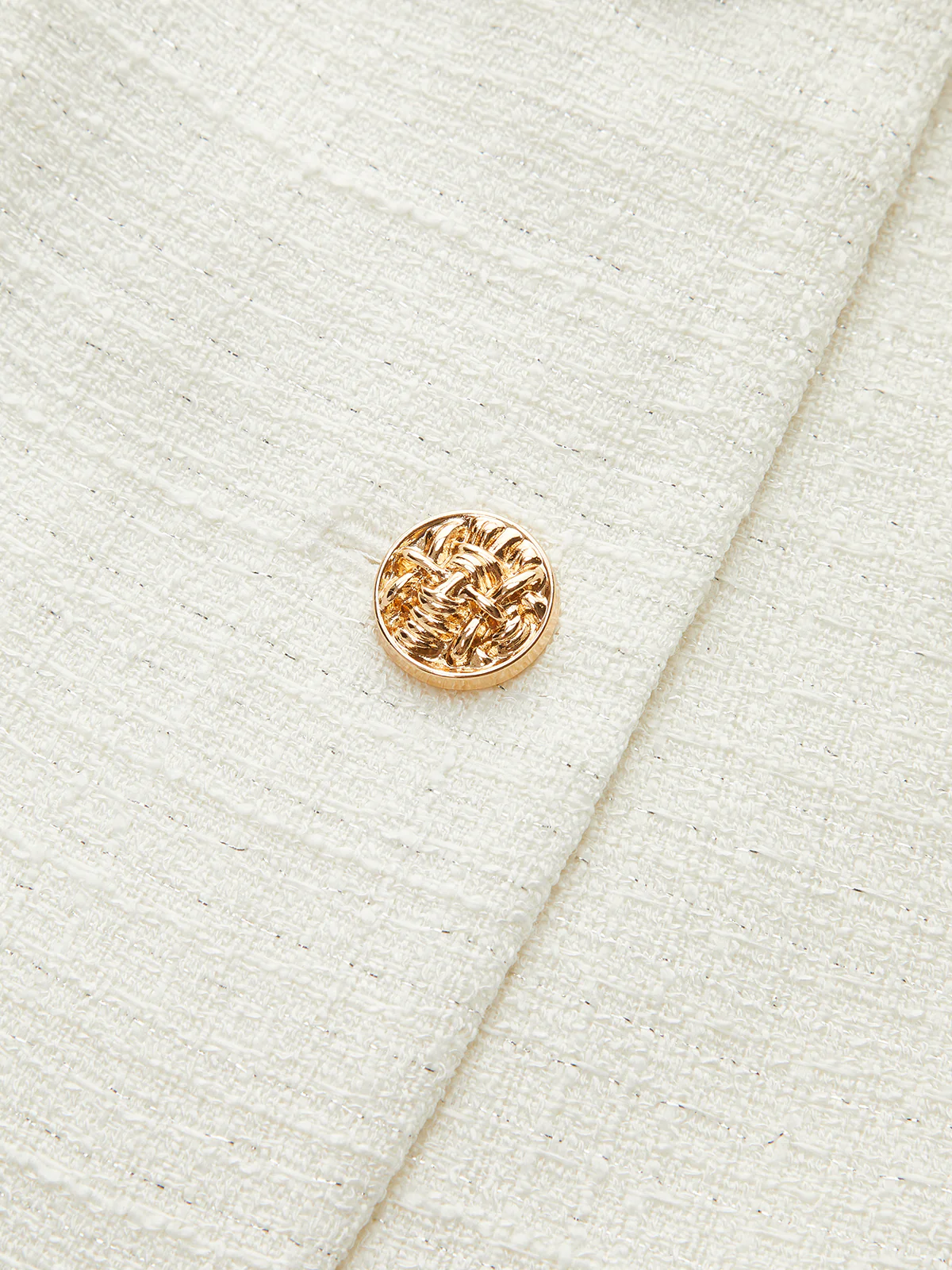 Belted Metal Button Sleeveless Vest - Wholesalesil