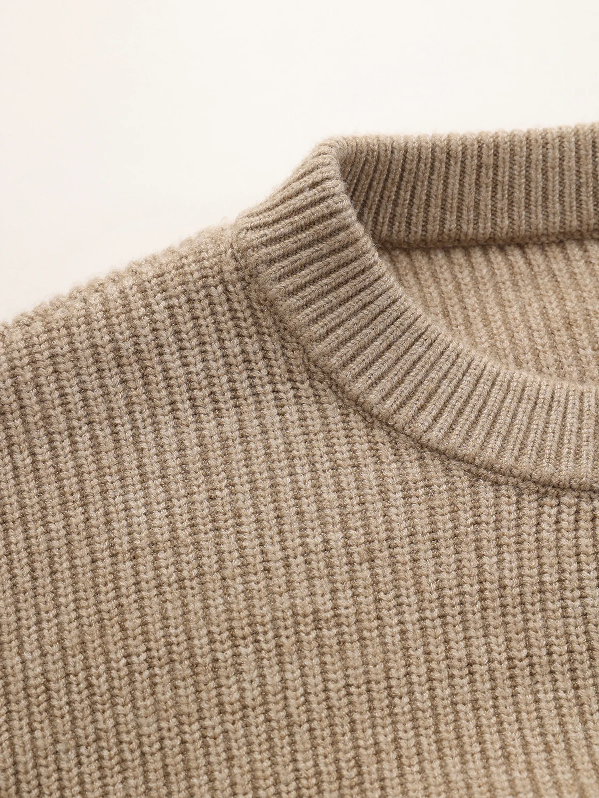 Asymmetric Cut-Out Shoulder Sweater - Wholesalesil