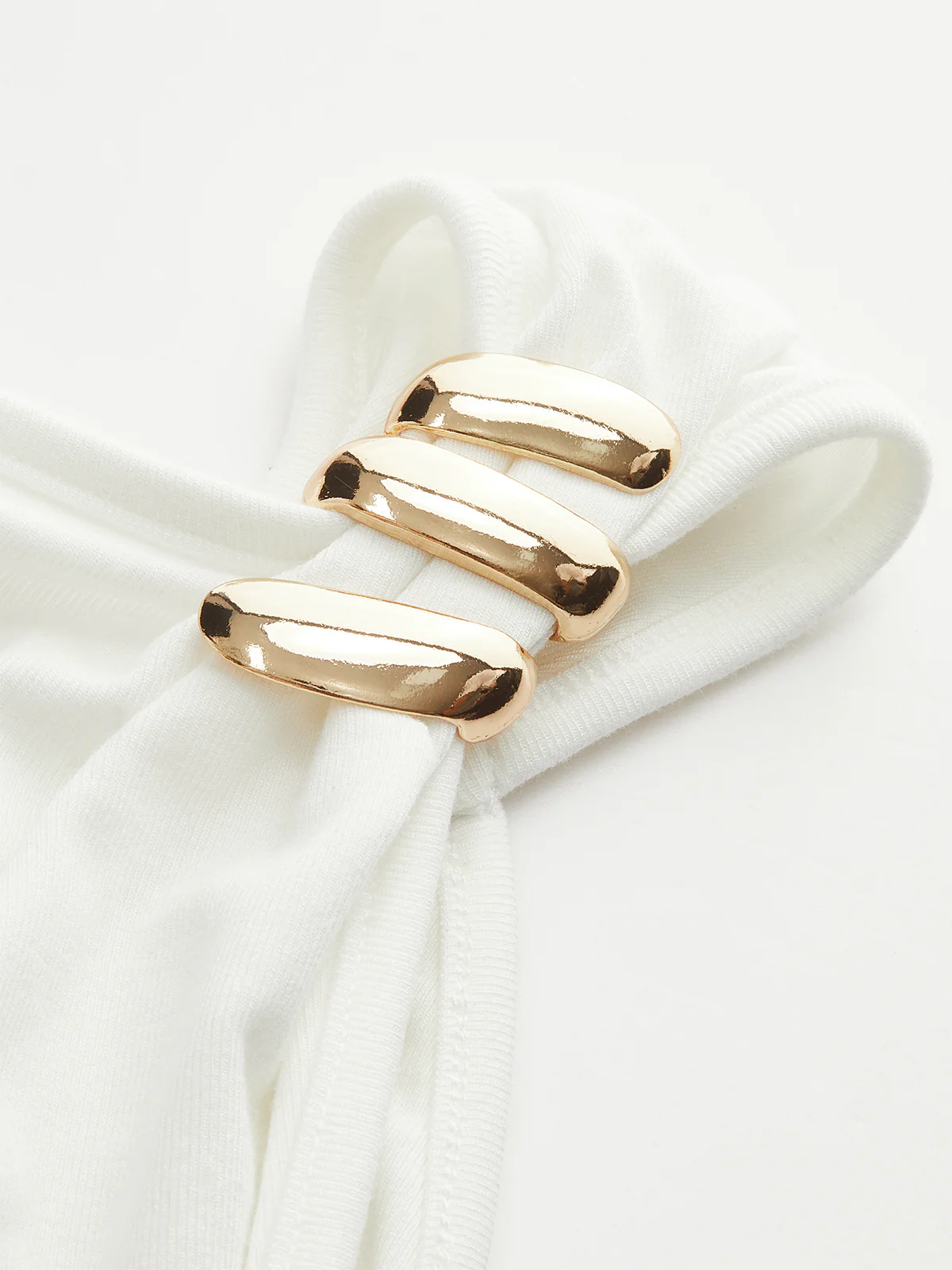 Metal Decor Sleeveless Top - Wholesalesil