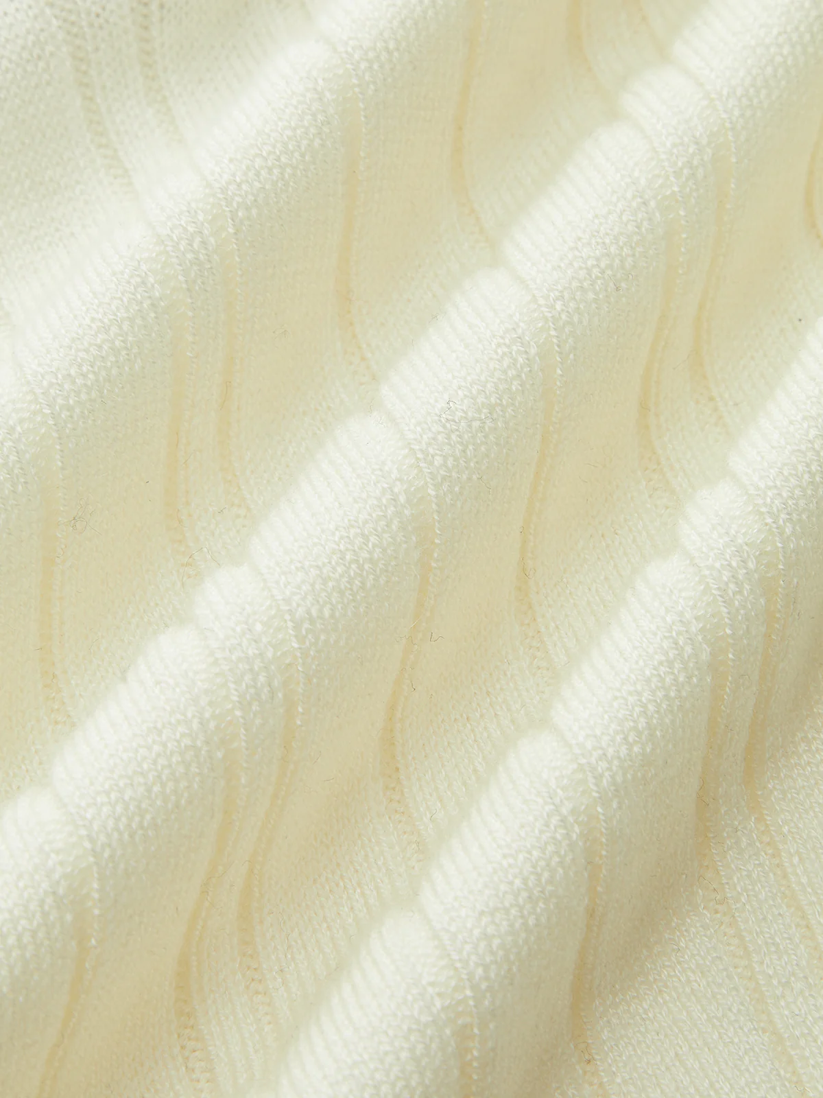 Contrast Trim Wool Blend Polo Neck Sweater - Wholesalesil