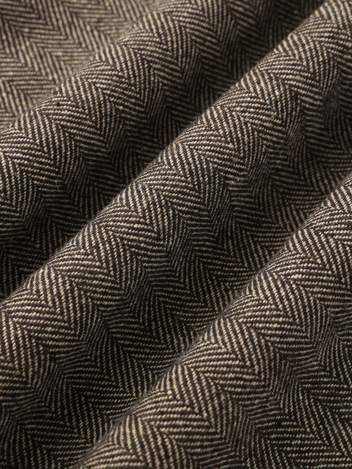 Herringbone Tweed Wide-Leg Pants - Wholesalesil