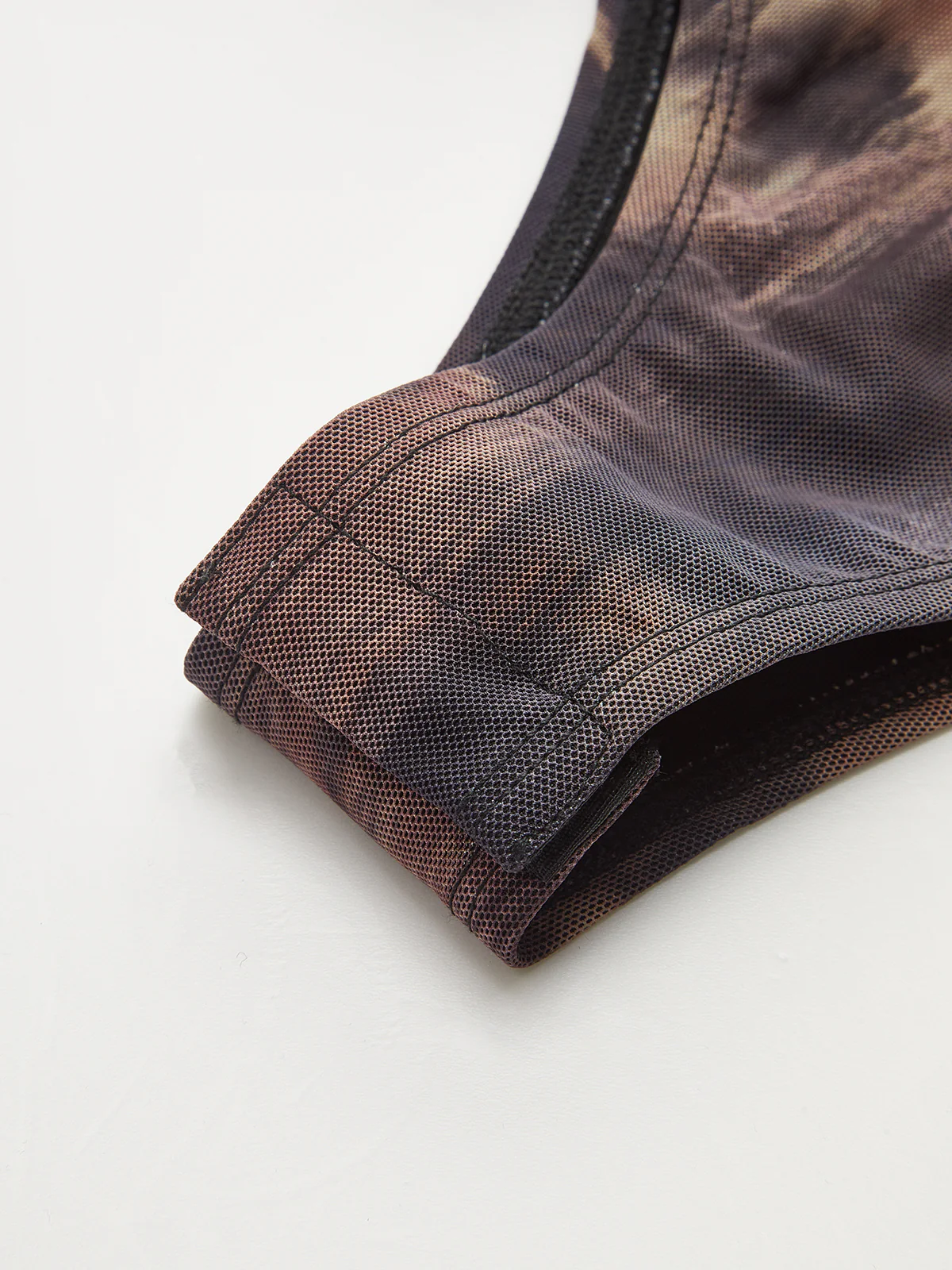 Gradient Print Ruched Long Sleeve Bodysuits - Wholesalesil