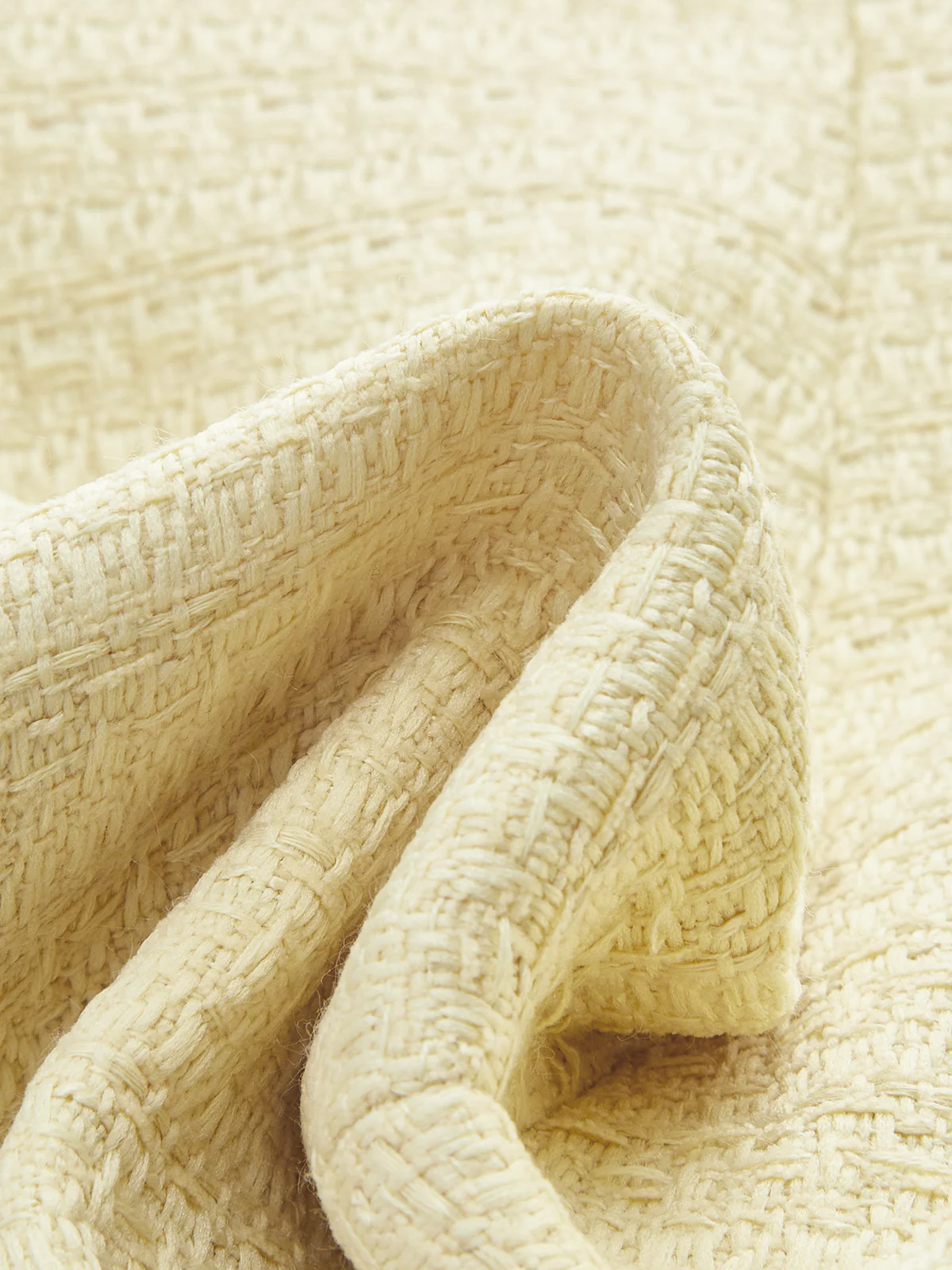 Tweed Square-Neck Button Mini Dress - Wholesalesil