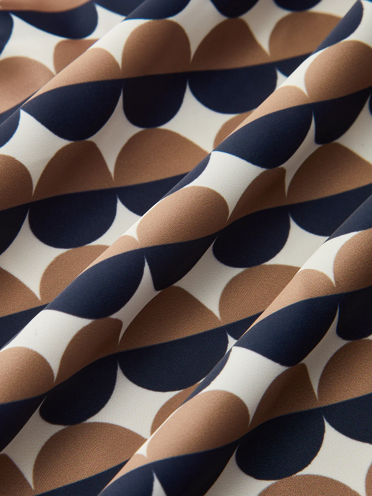 Polka Dot Tie-Neck Maxi Dress - Wholesalesil