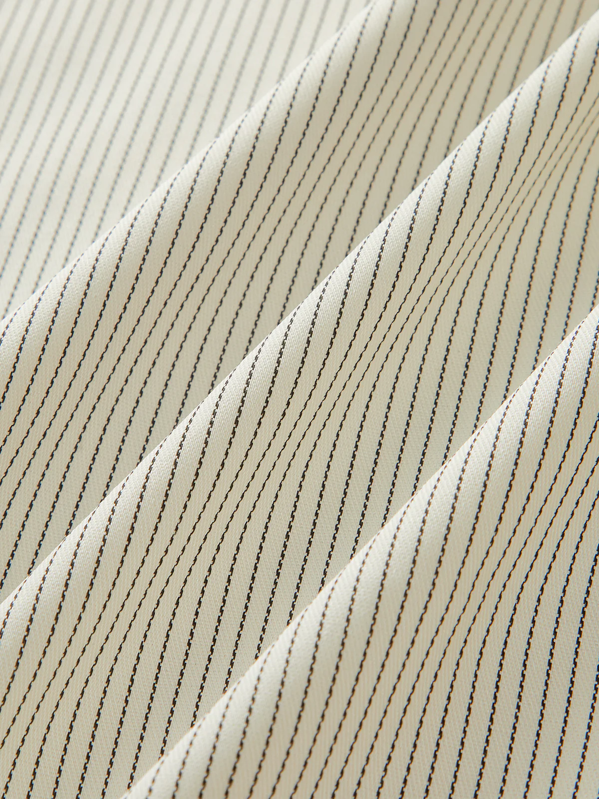 Striped Asymmetric Tie-Side Top - Wholesalesil