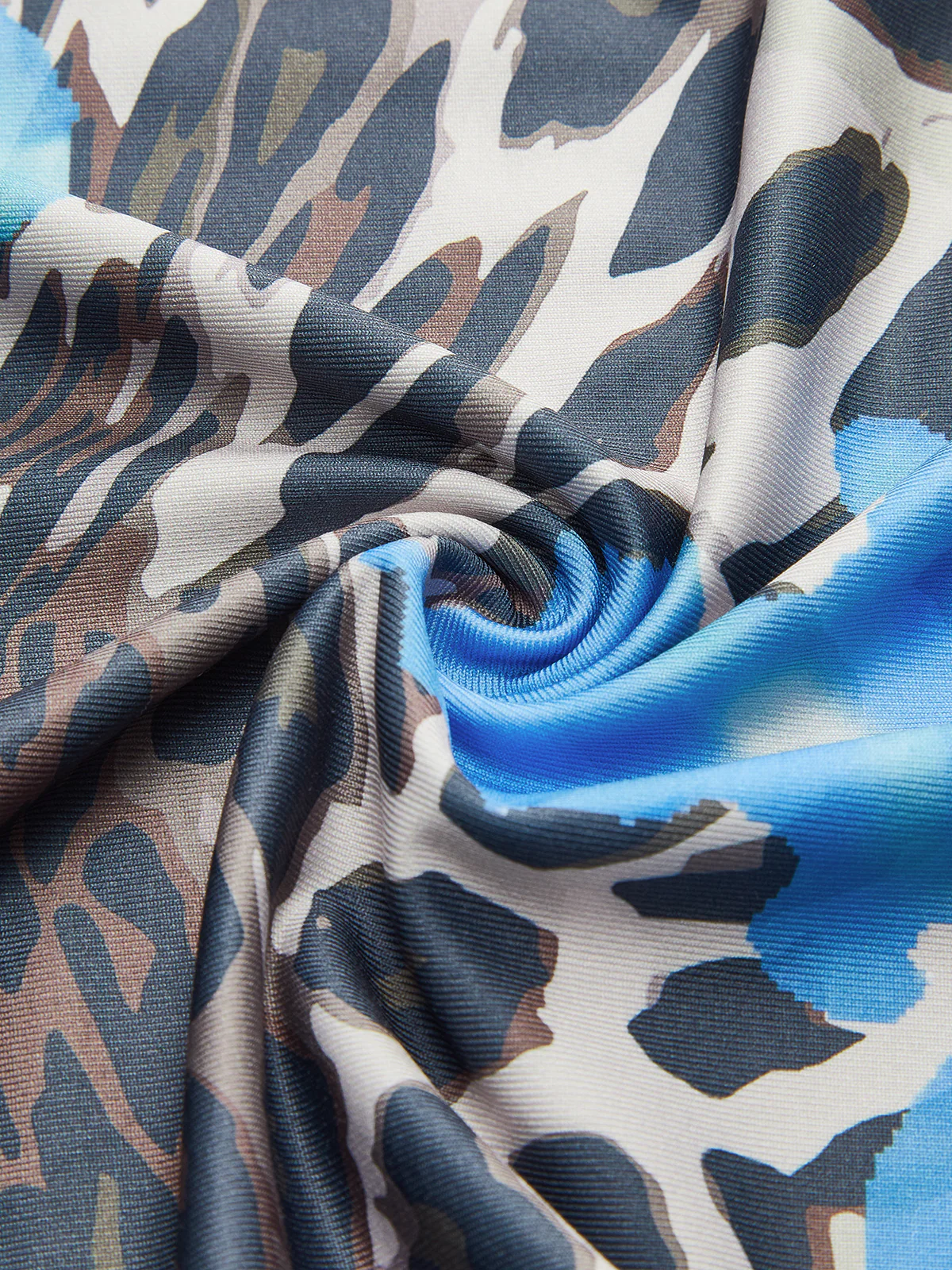 Leopard Print Maxi Dress - Wholesalesil