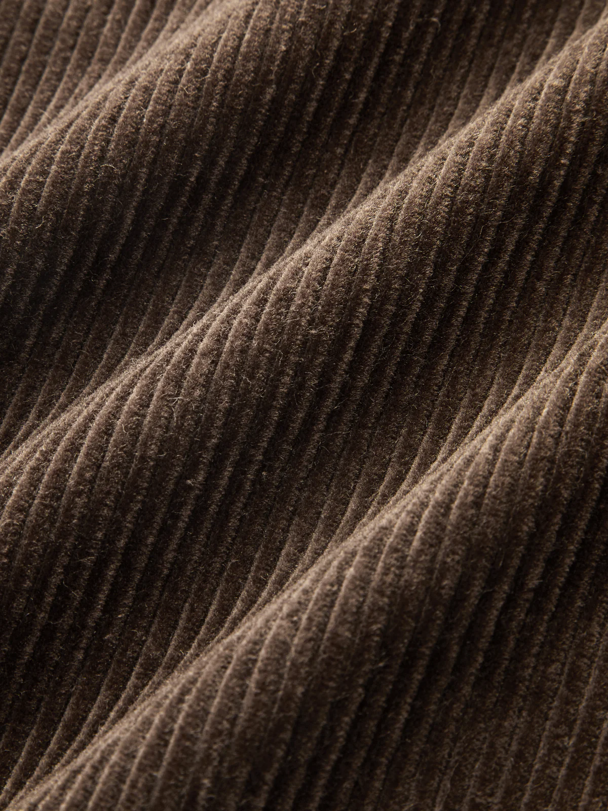 Mid-Waist Corduroy Straight-Leg Pants - Wholesalesil