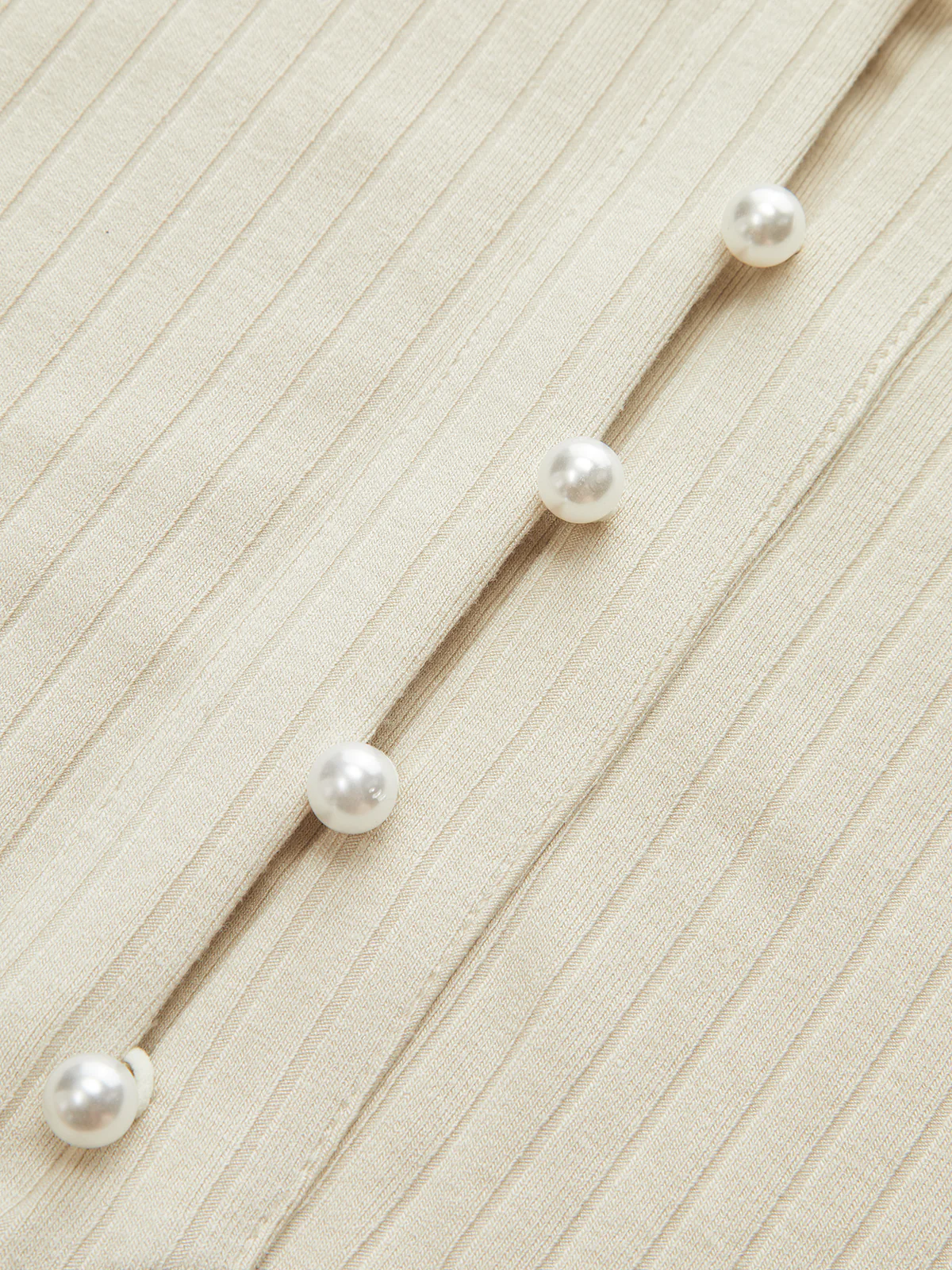 Bell Sleeve Contrast Panel Ribbed Maxi Dress - Wholesalesil