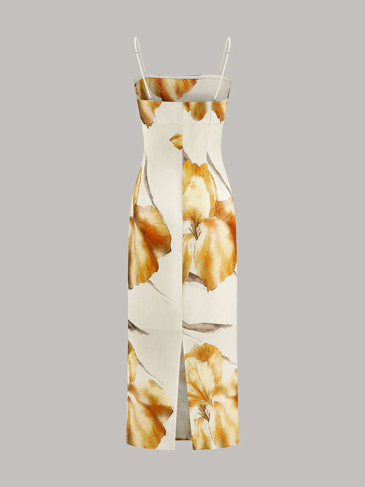 Floral-Print Midi Dress - Wholesalesil