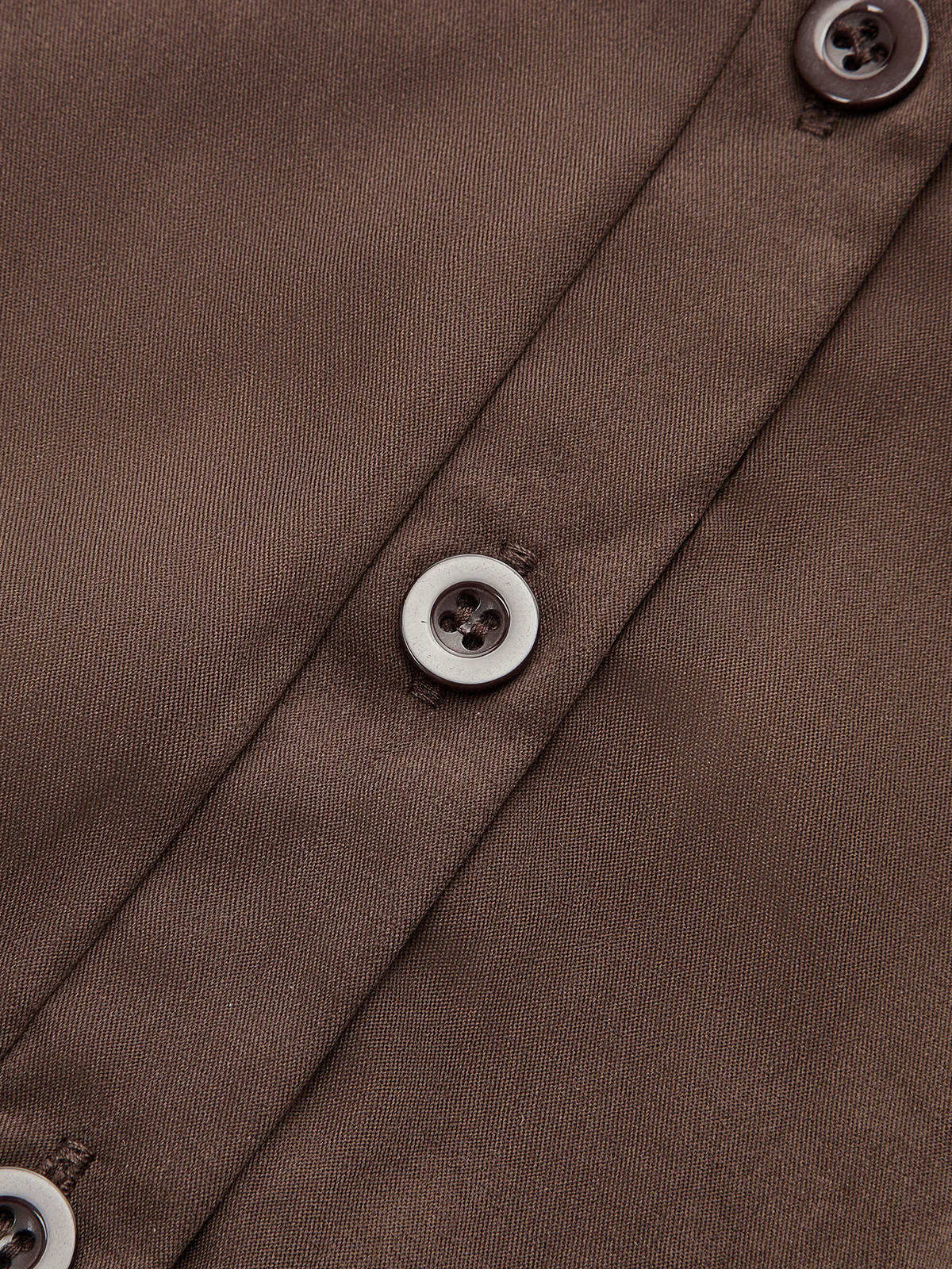 Wrap-Front Tie-Back Shirt Dress - Wholesalesil