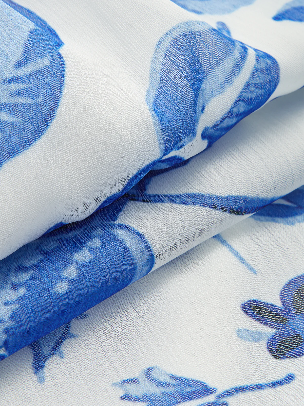 Belted Ruffled Floral Print Maxi Dress - Wholesalesil