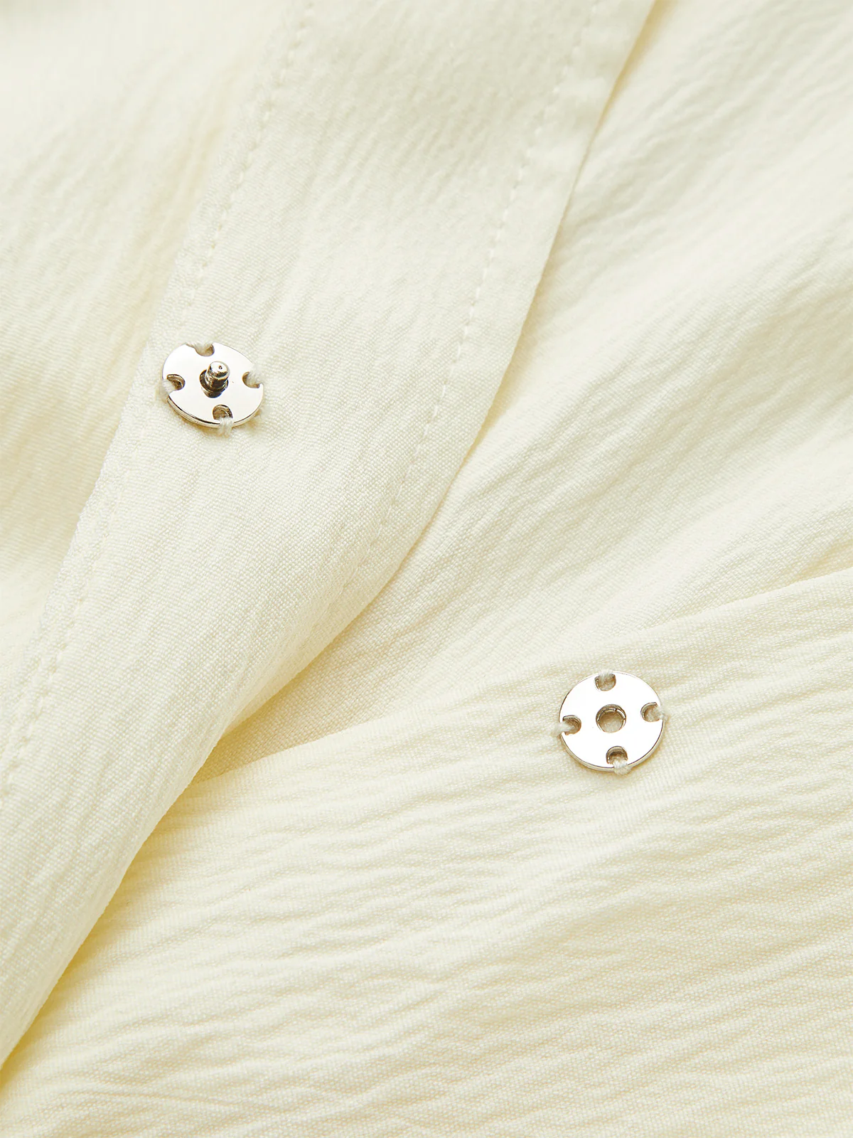 Ruched Short Sleeve Collared Top - Wholesalesil