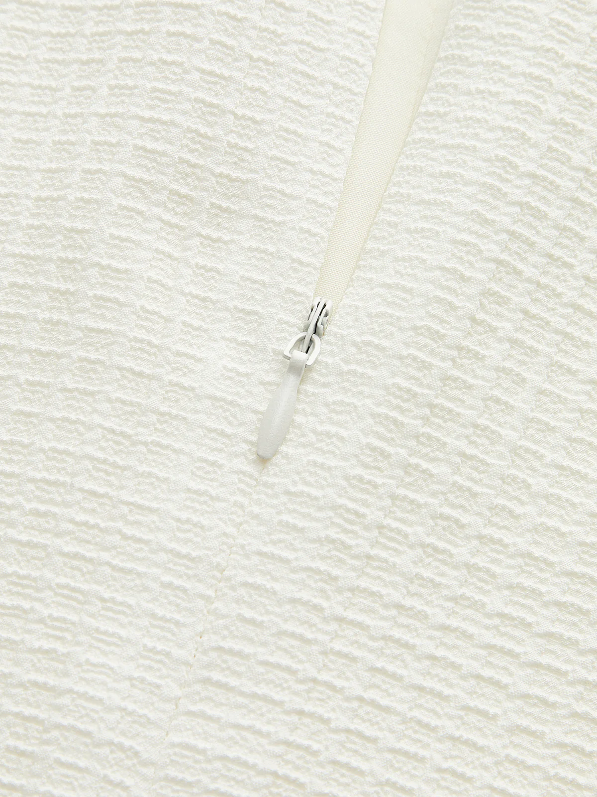 Textured Polo Neck Midi Dress - Wholesalesil