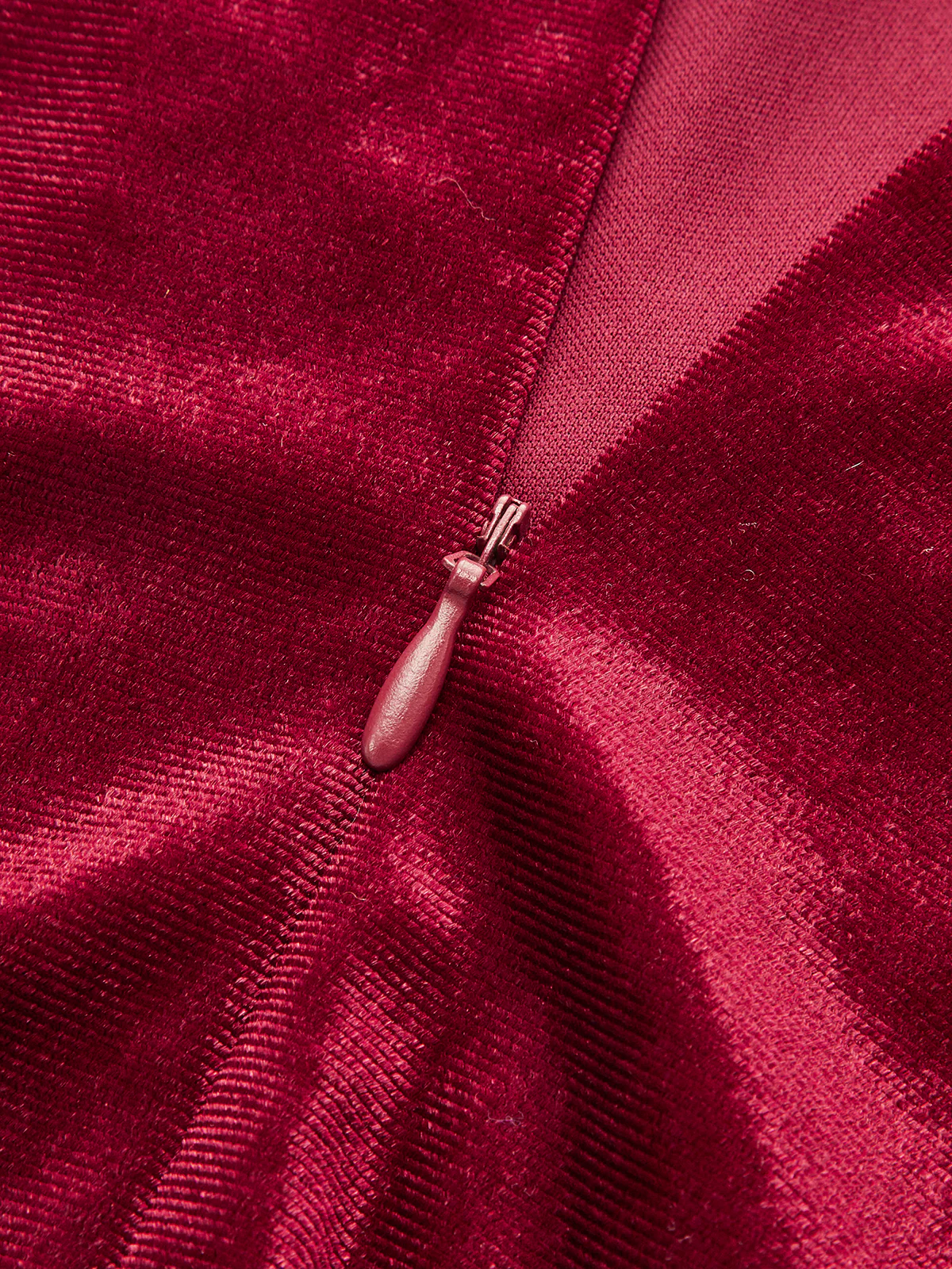 Sleeveless Side Slit Velvet Mock Neck Maxi Dress - Wholesalesil