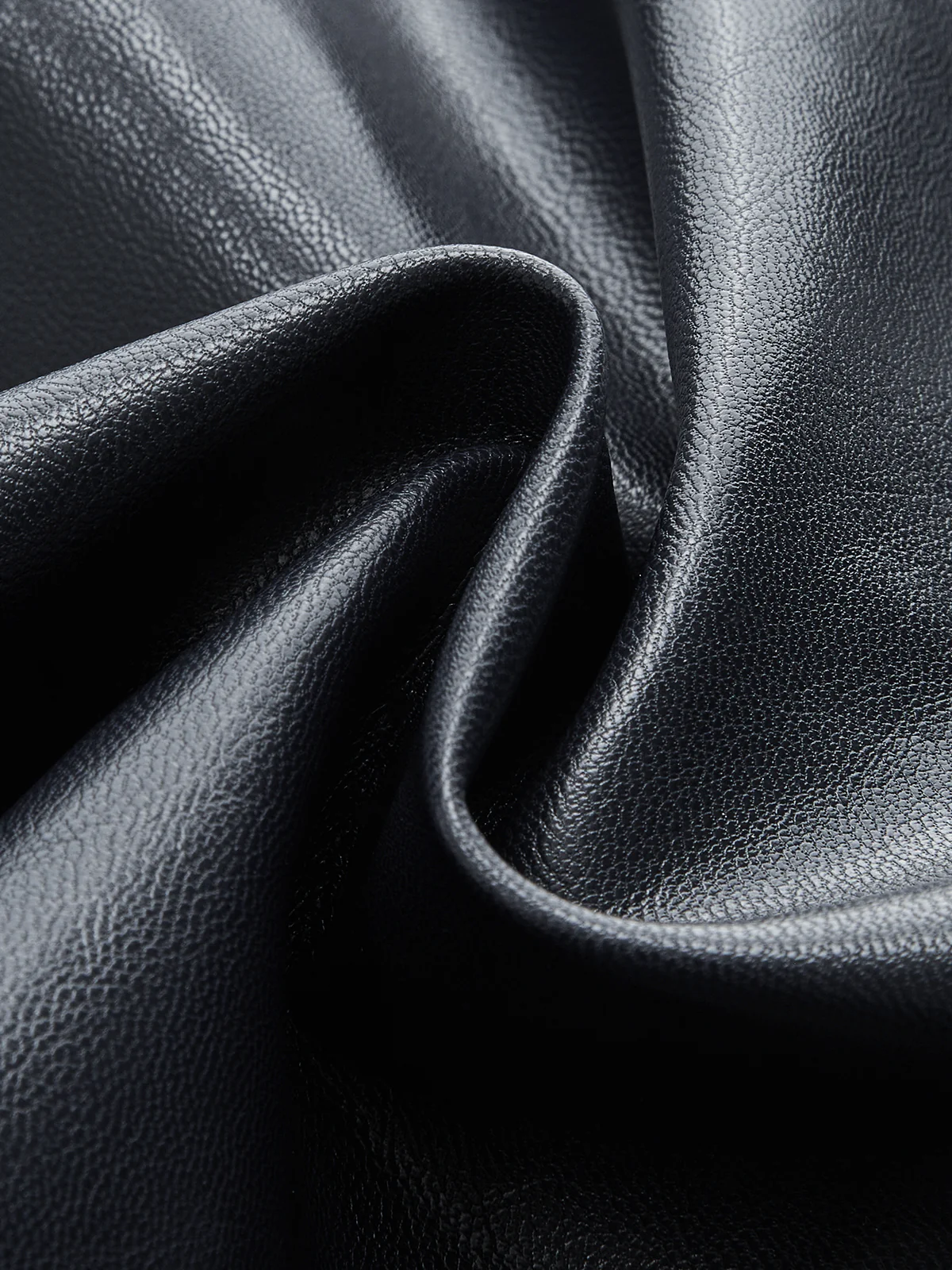 Belted Faux Leather Mini Skirt - Wholesalesil