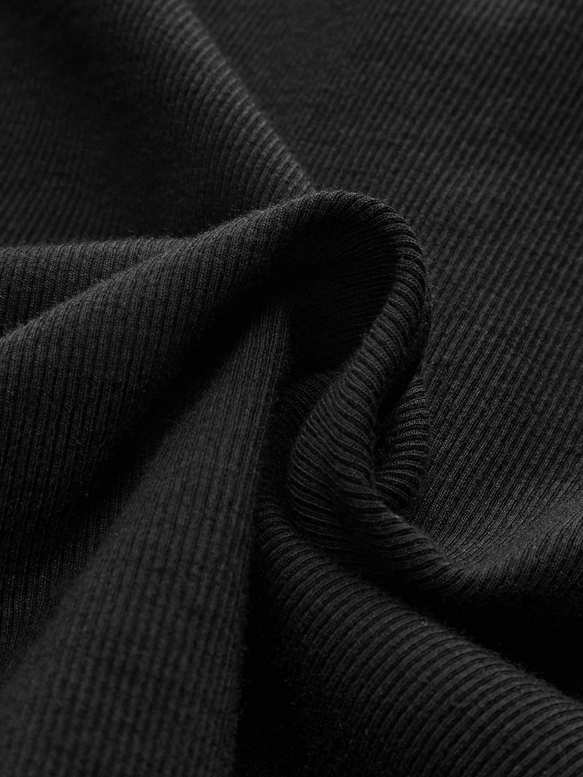 Lace V-Neck Button Ribbed Long Sleeve Top - Wholesalesil