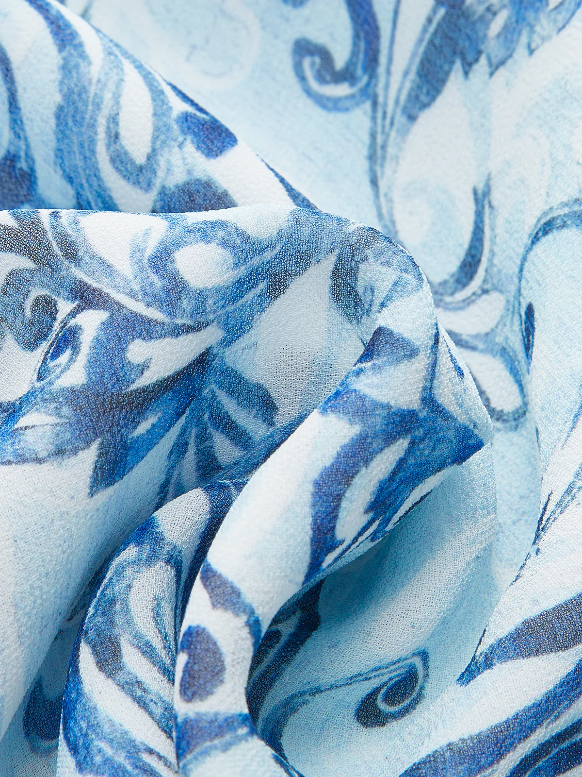 Paisley Print Backless Maxi Dress - Wholesalesil