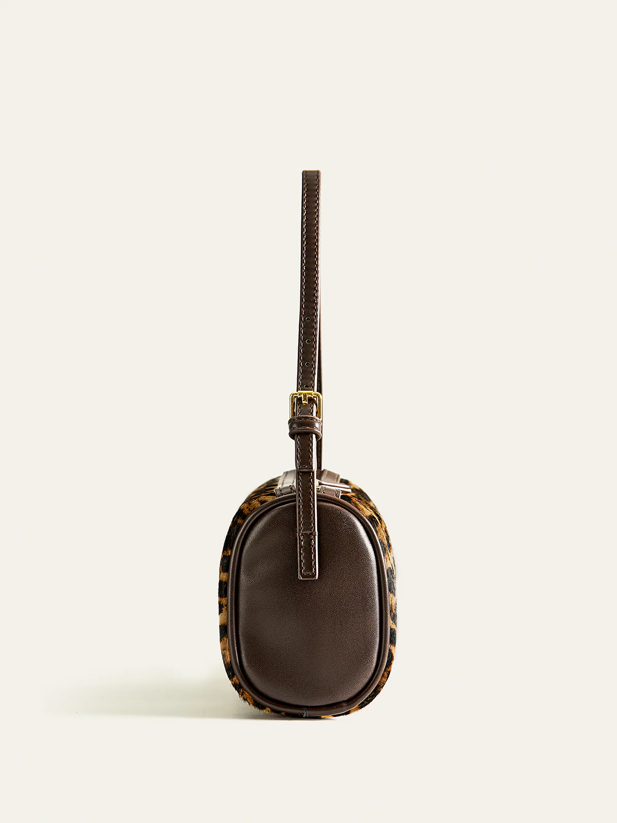 Leopard Print Barrel Bag - Wholesalesil