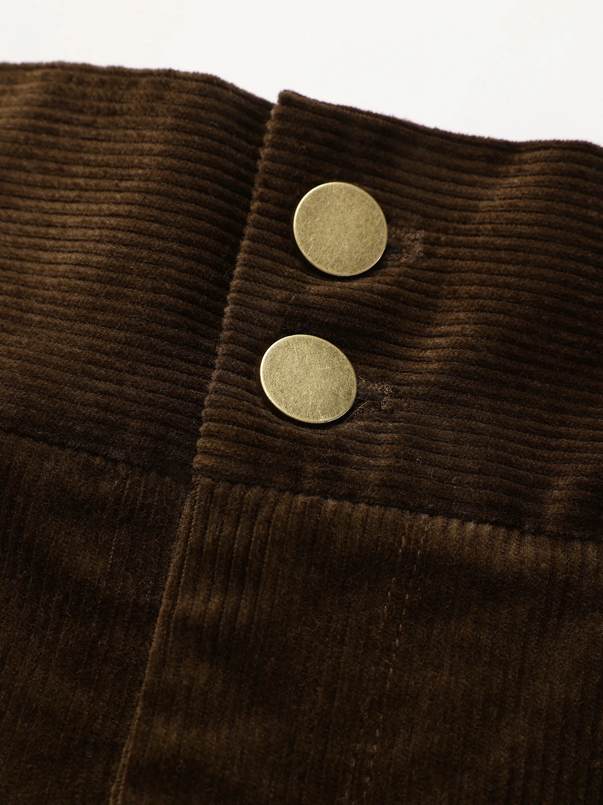 High-Waist Corduroy Flare Pants - Wholesalesil