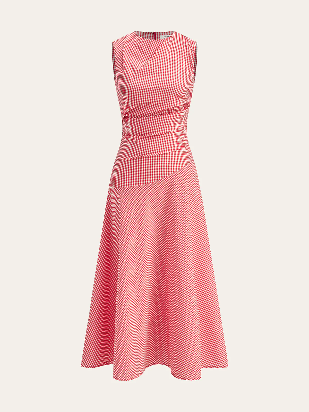 Gingham Midi Dress - Wholesalesil