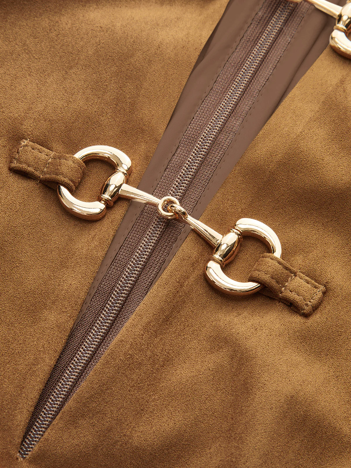 Pleated Hem Panel Suede Effect Mini Dress - Wholesalesil