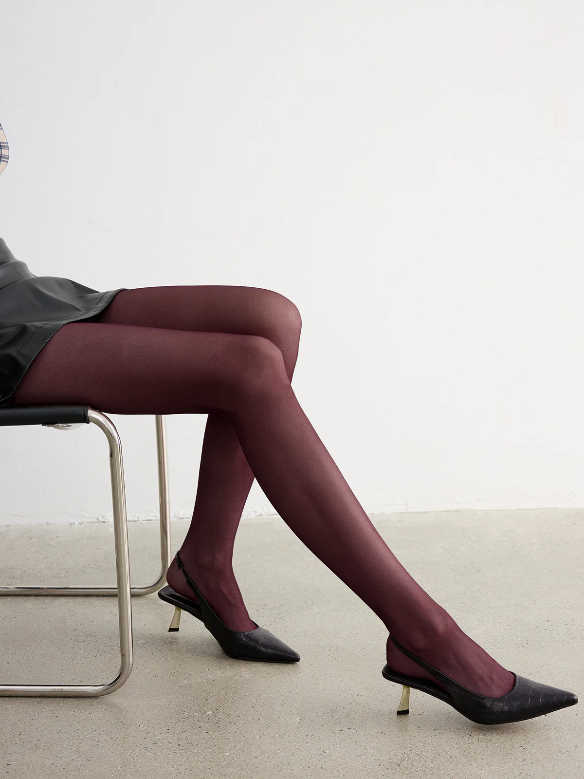 Solid Sheer Tights - Wholesalesil