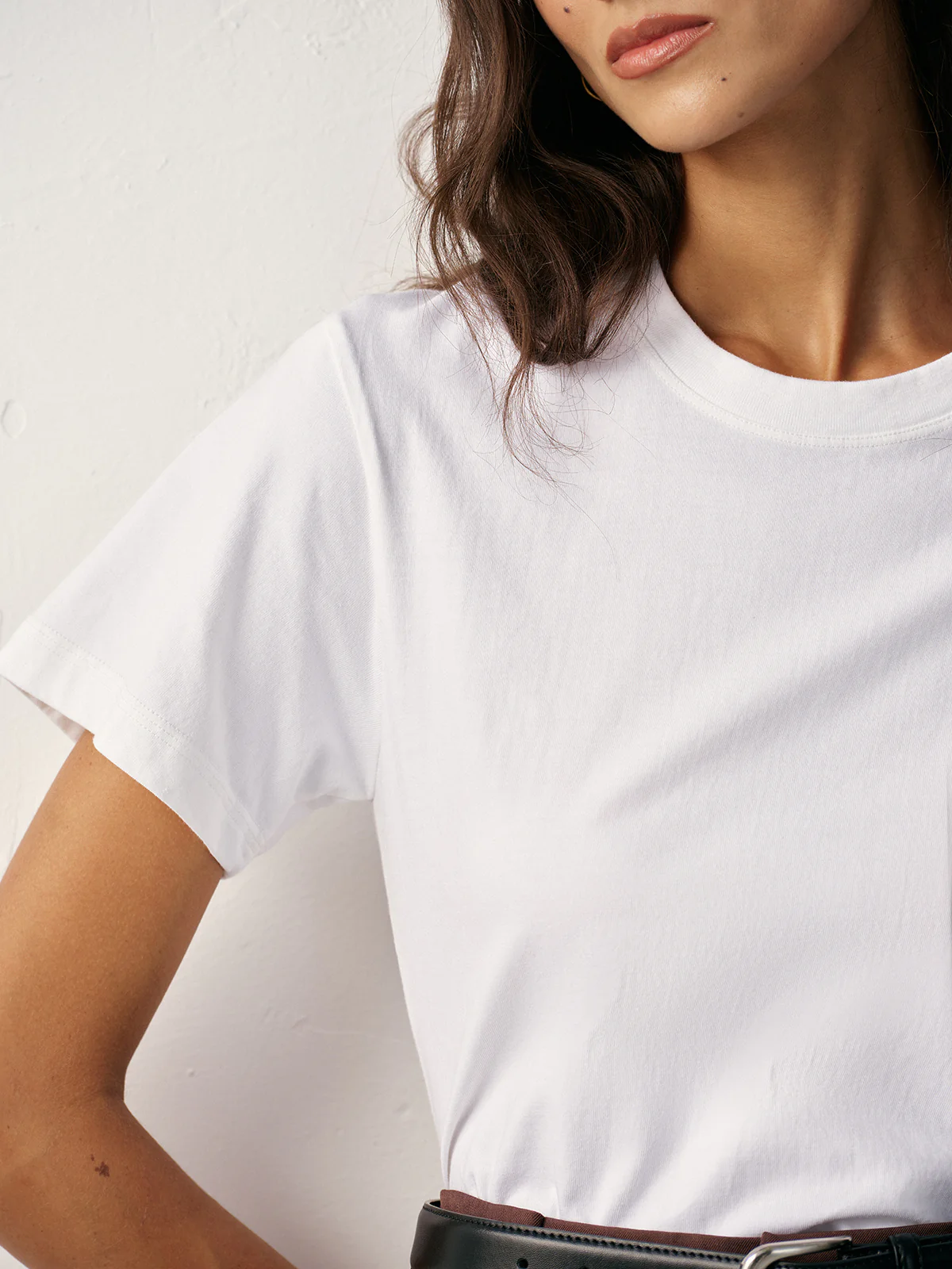 Cotton Crew Neck T-Shirt - Wholesalesil