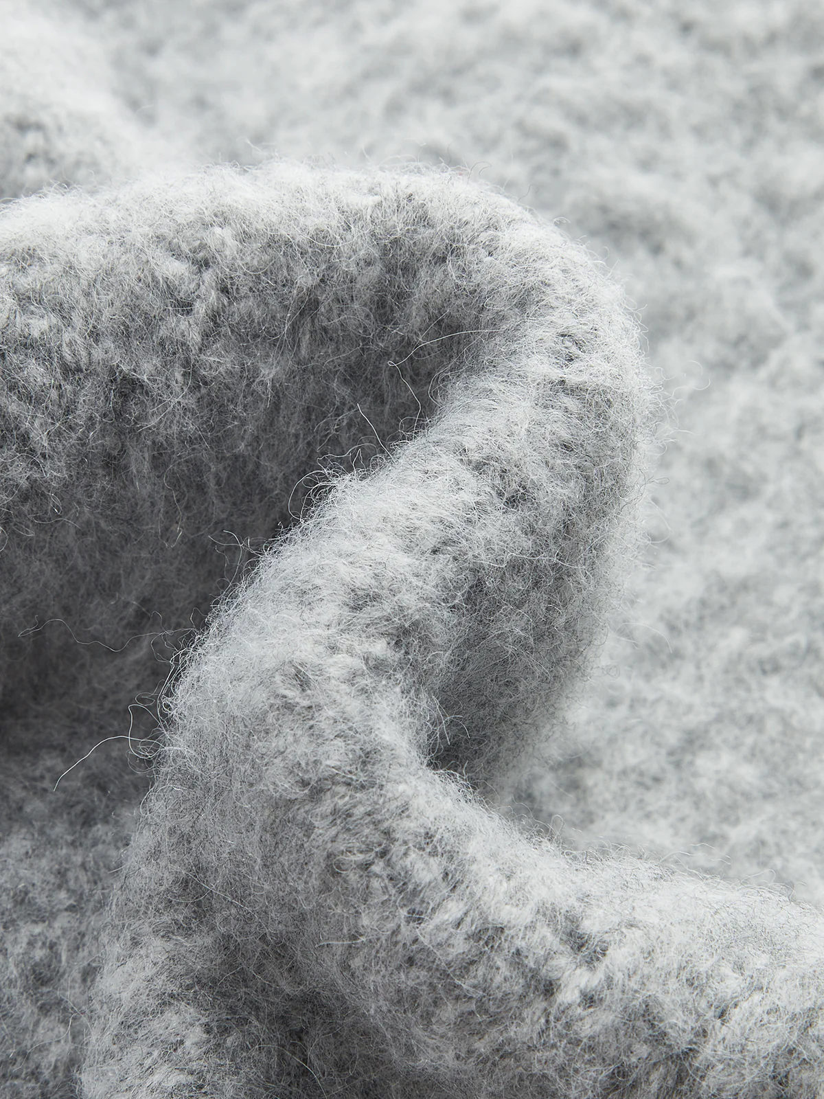 Metal Button Wool-Blend Sweater - Wholesalesil