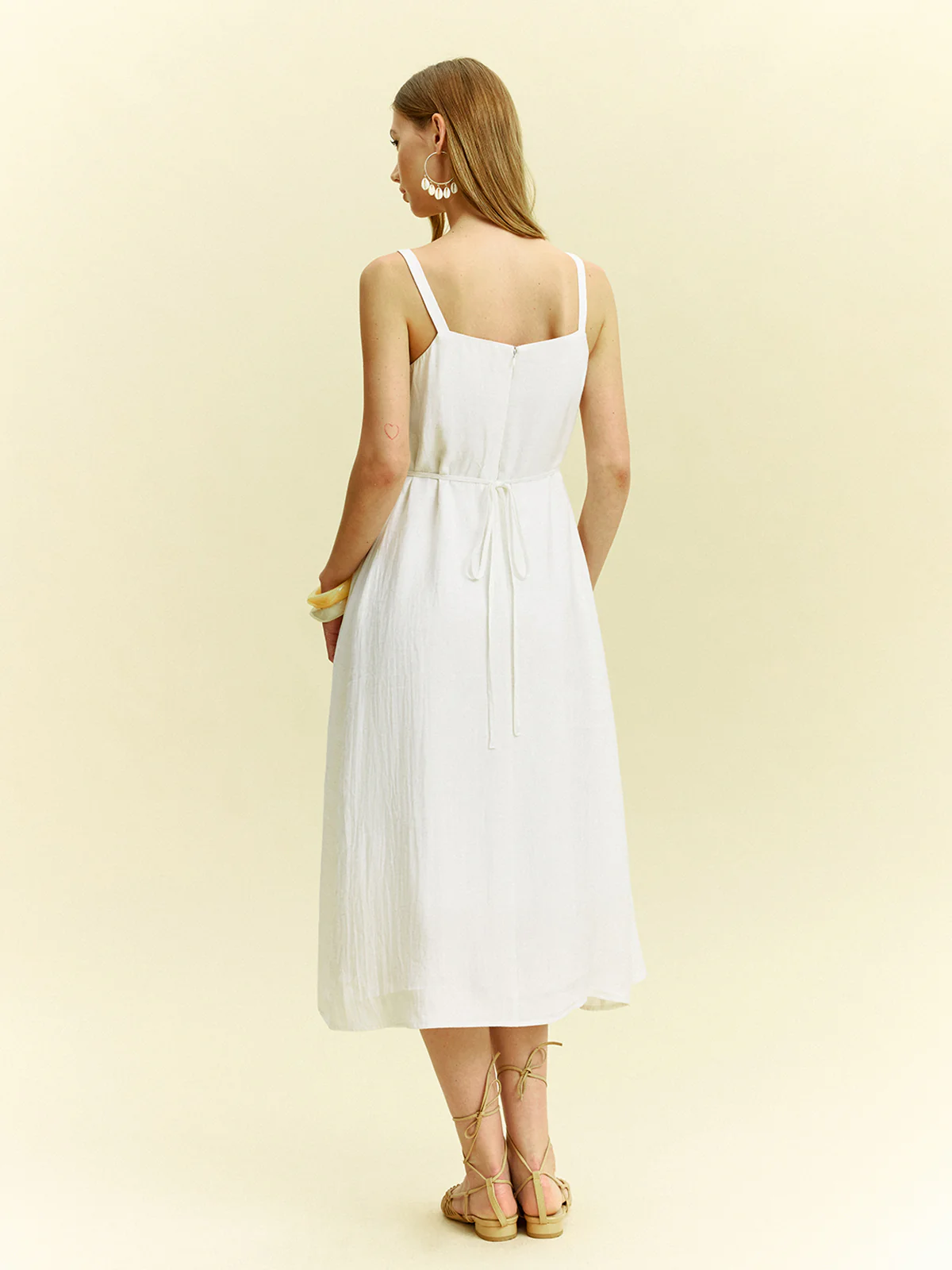 Pleated Midi Dress - Wholesalesil