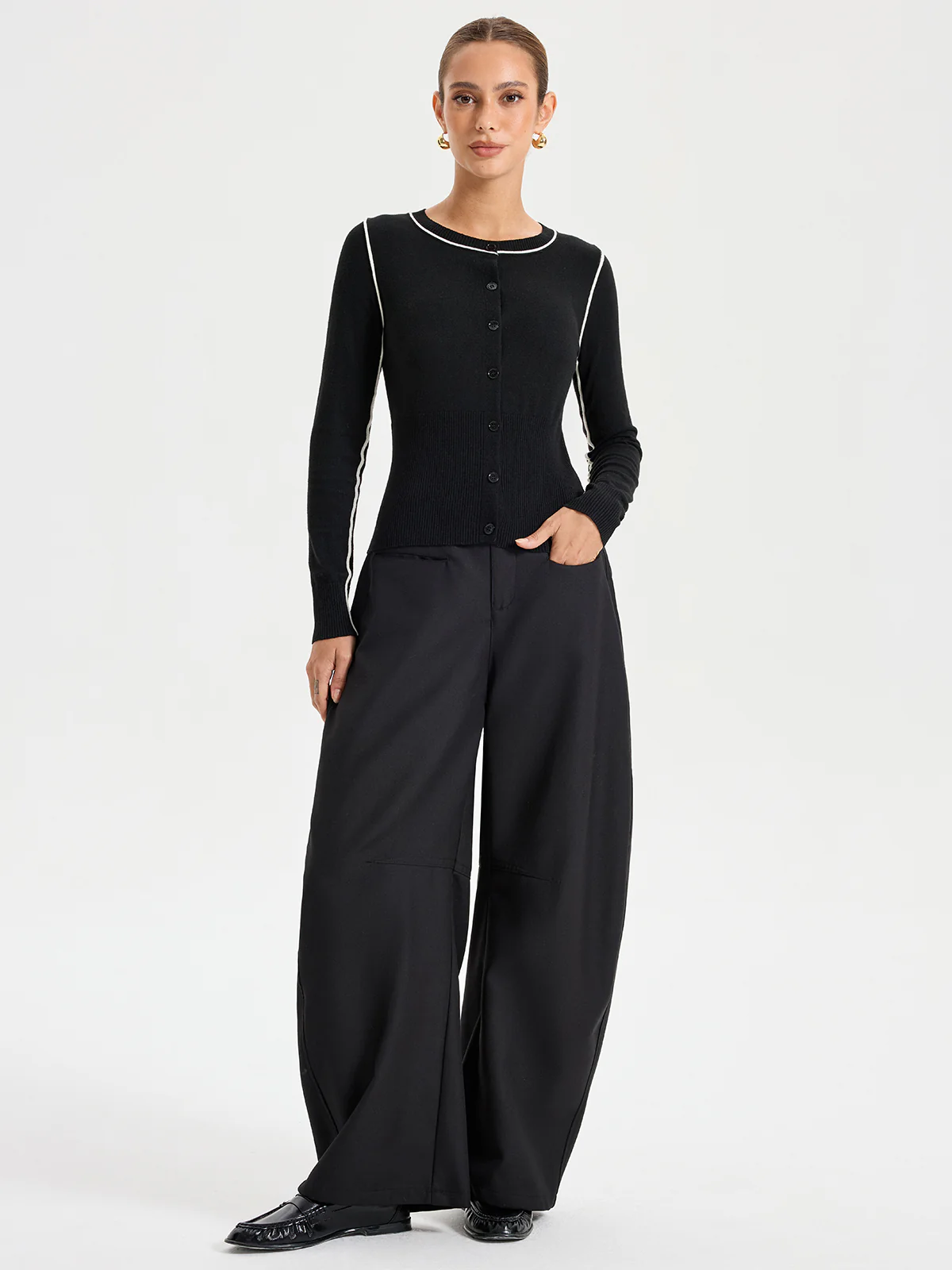 Fine Line Cardigan - Wholesalesil