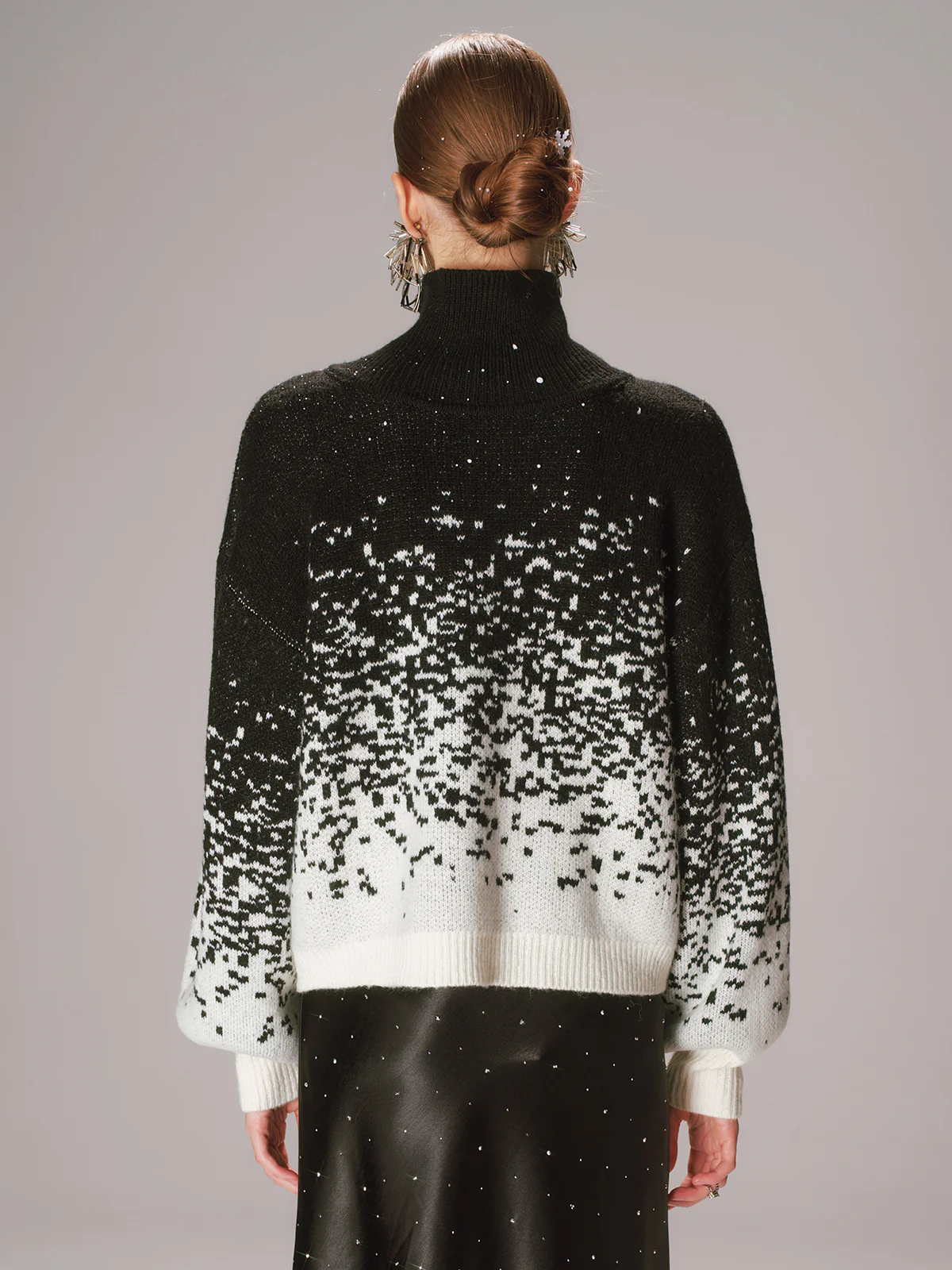 Gradient Wool-Blend Turtleneck Sweater - Wholesalesil