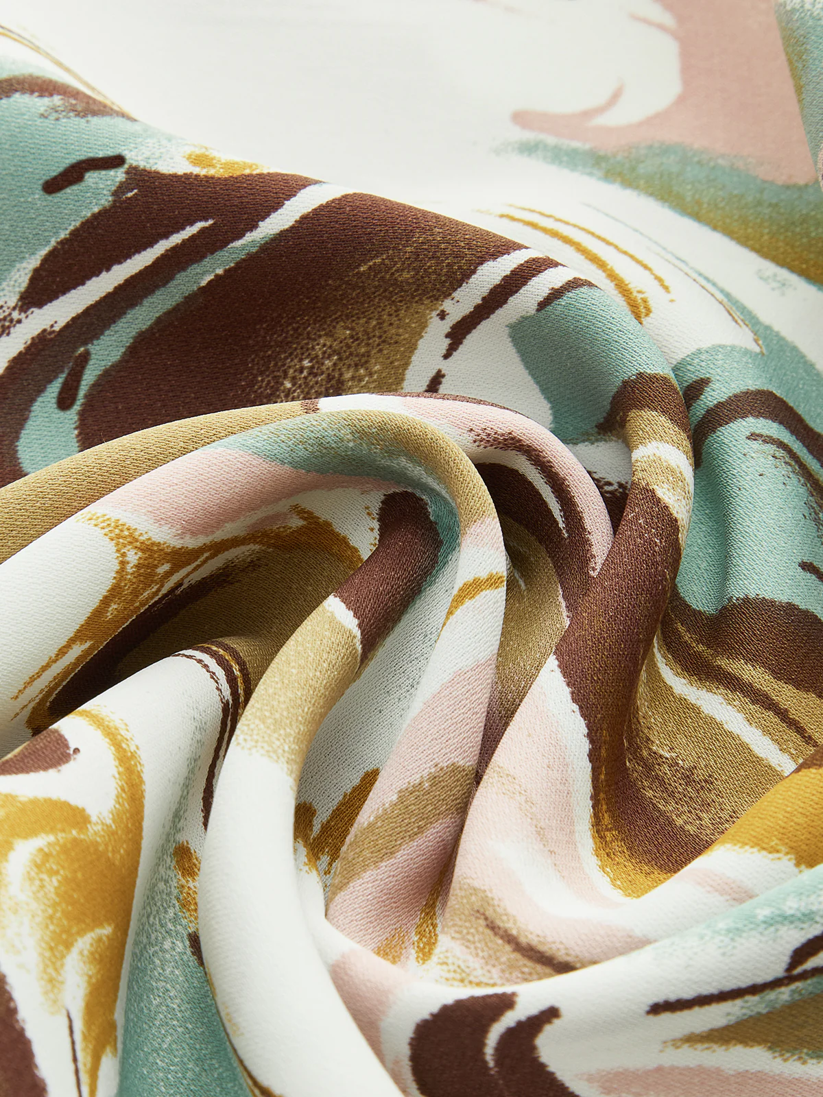 Abstract Print Wide-Leg Pants - Wholesalesil