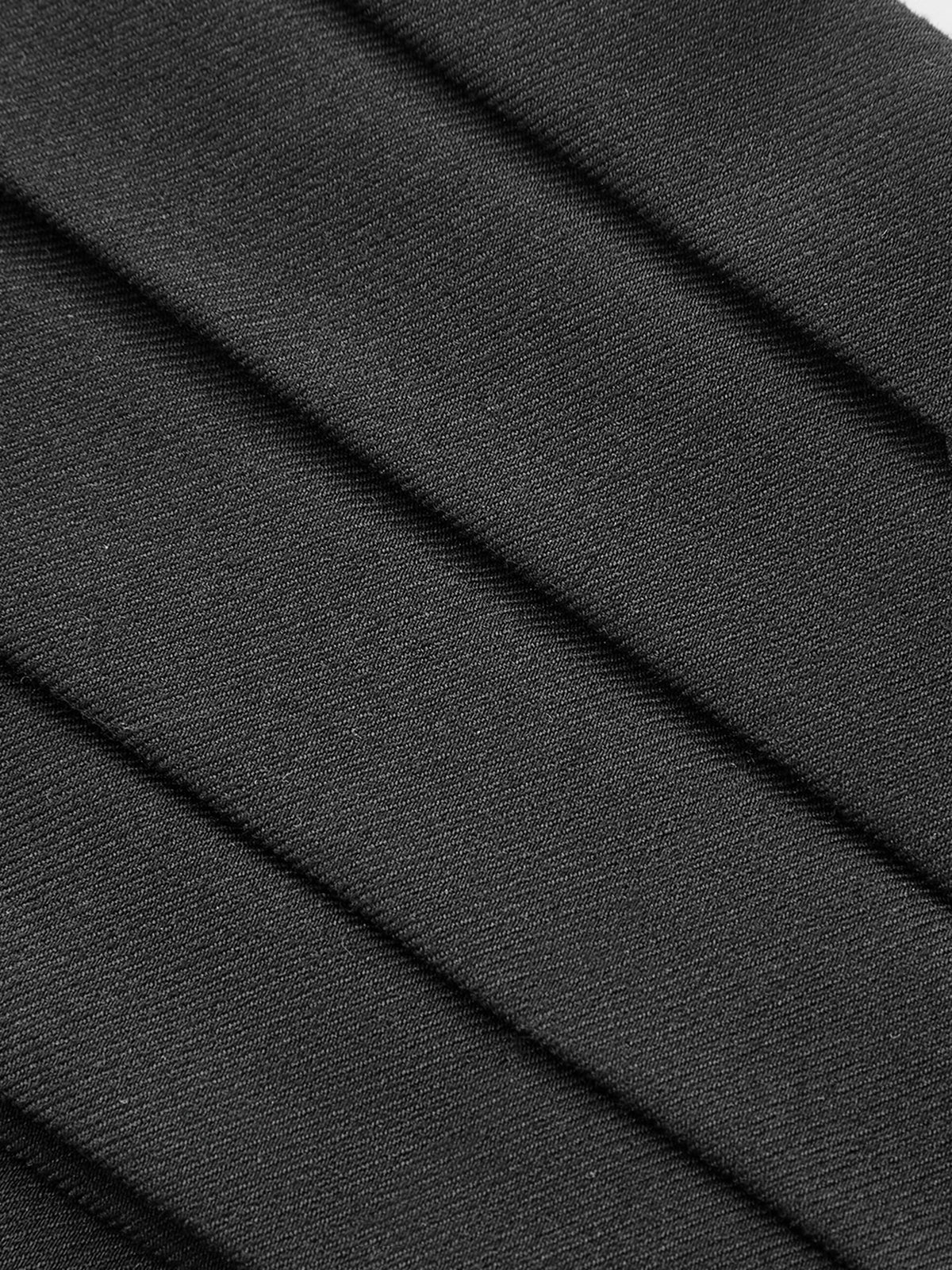 High-Waist Pleated-Waistband Wide-Leg Pants - Wholesalesil