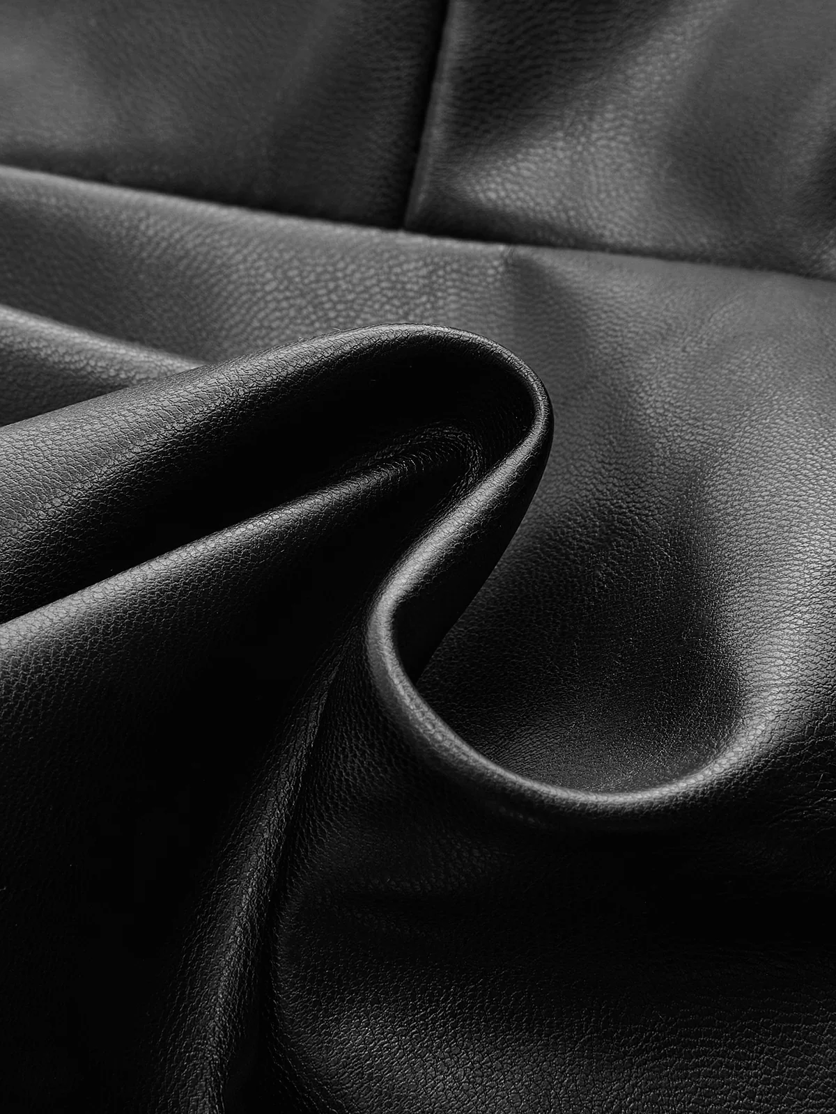 Metal Button Faux Leather Sleeveless Vest - Wholesalesil