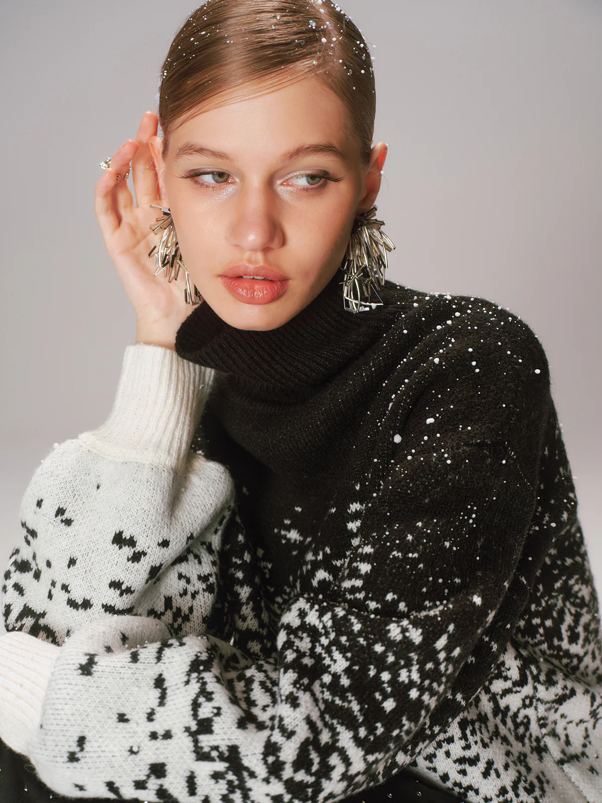 Gradient Wool-Blend Turtleneck Sweater - Wholesalesil