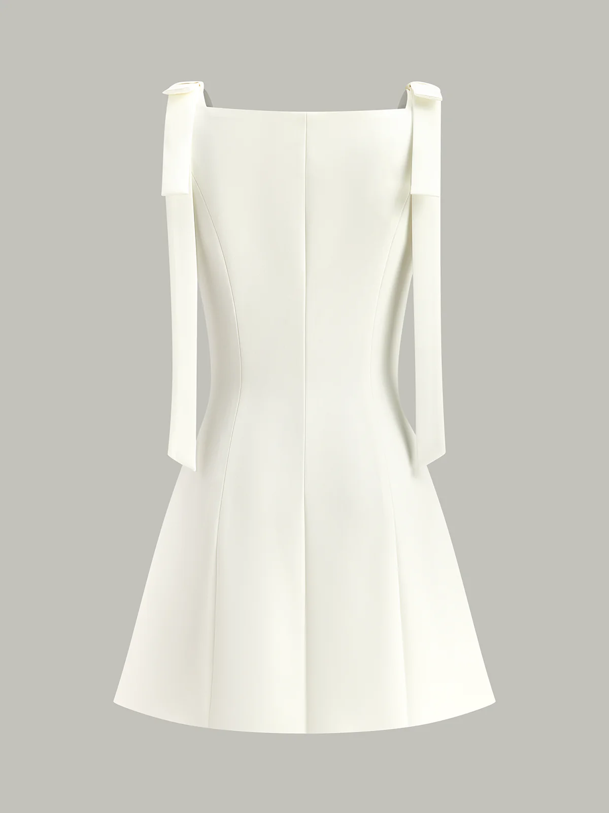 Bow-Strap Mini Dress - Wholesalesil