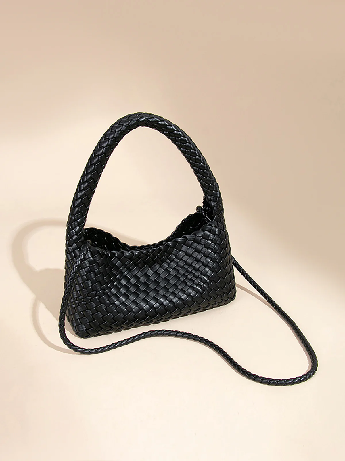 Woven PU Leather Bag - Wholesalesil