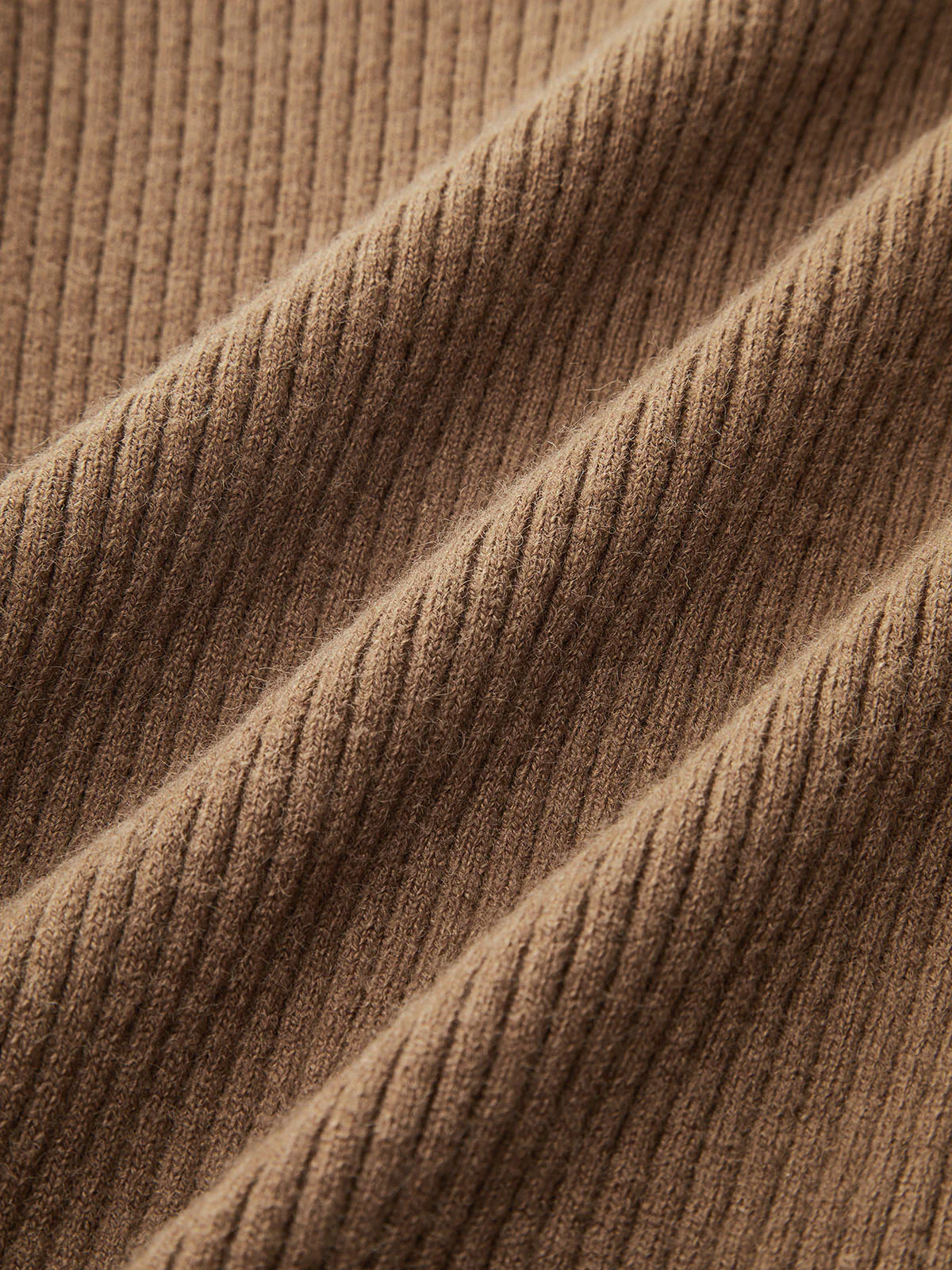 Puff Sleeve Ribbed V-Neck Cardigan - Wholesalesil